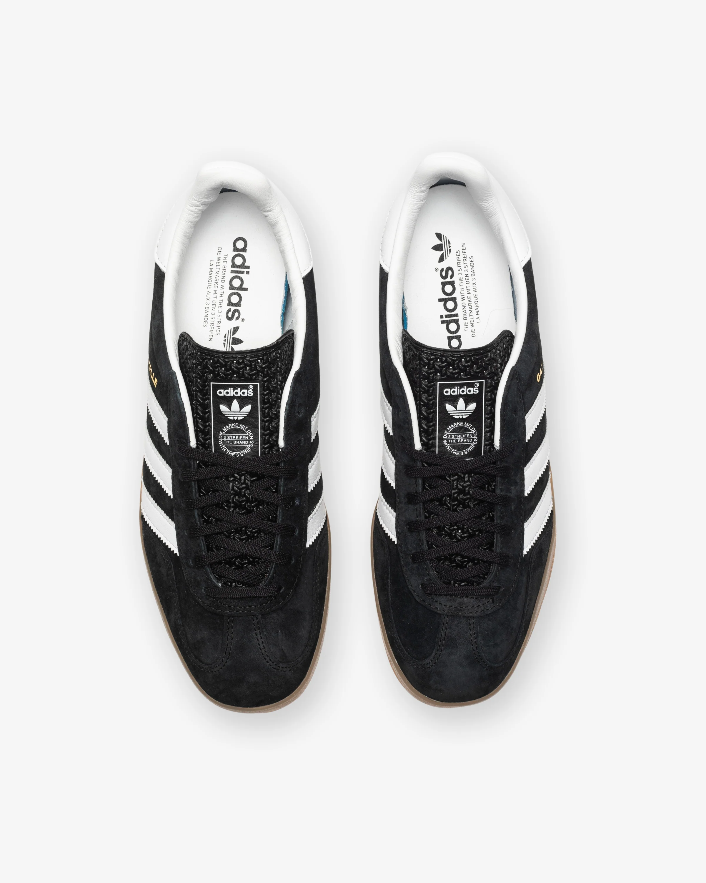 ADIDAS GAZELLE INDOOR - CBLACK/ FTWWHT - Image 4