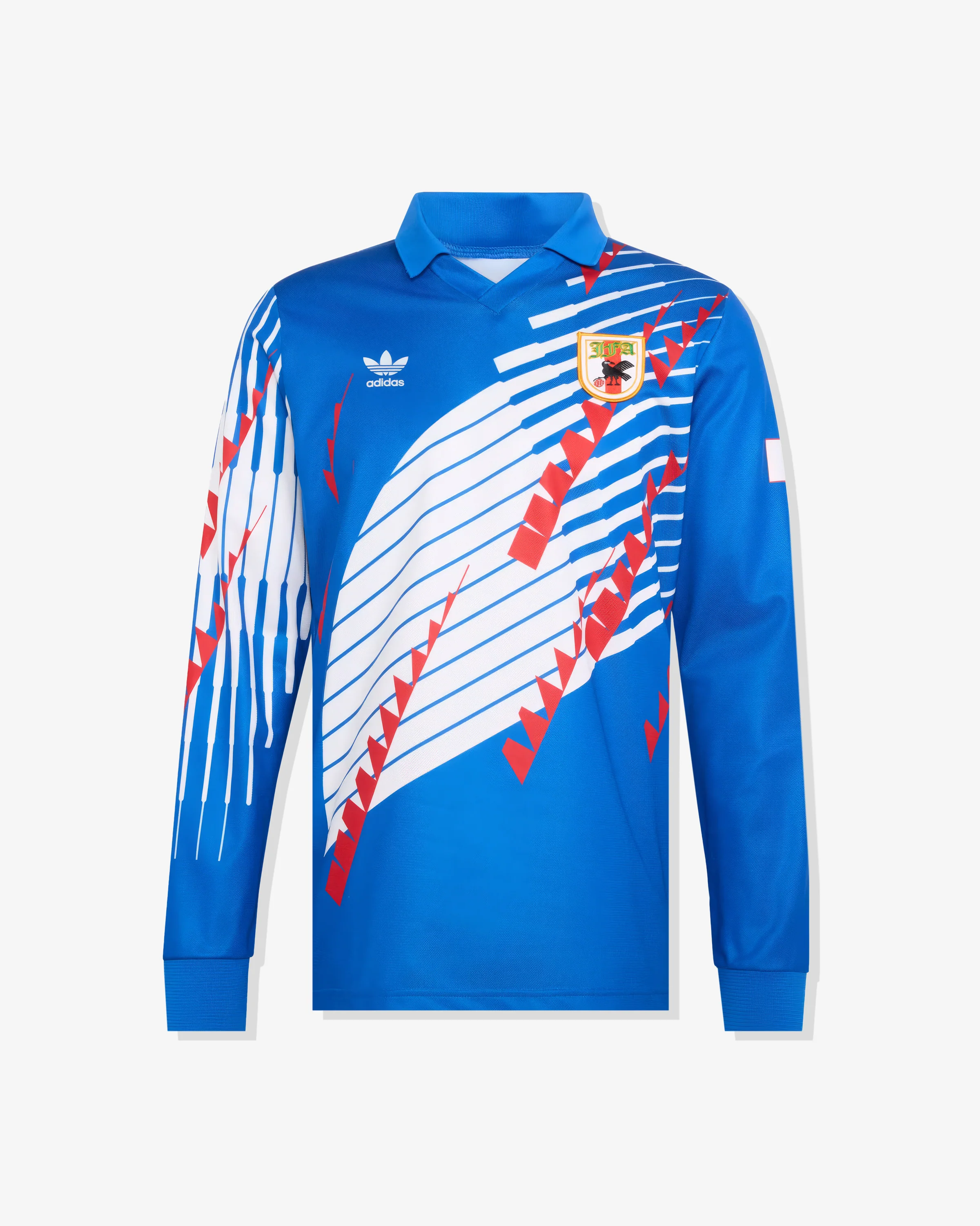 ADIDAS JAPAN HOME L/S JERSEY 1993 - BLUE