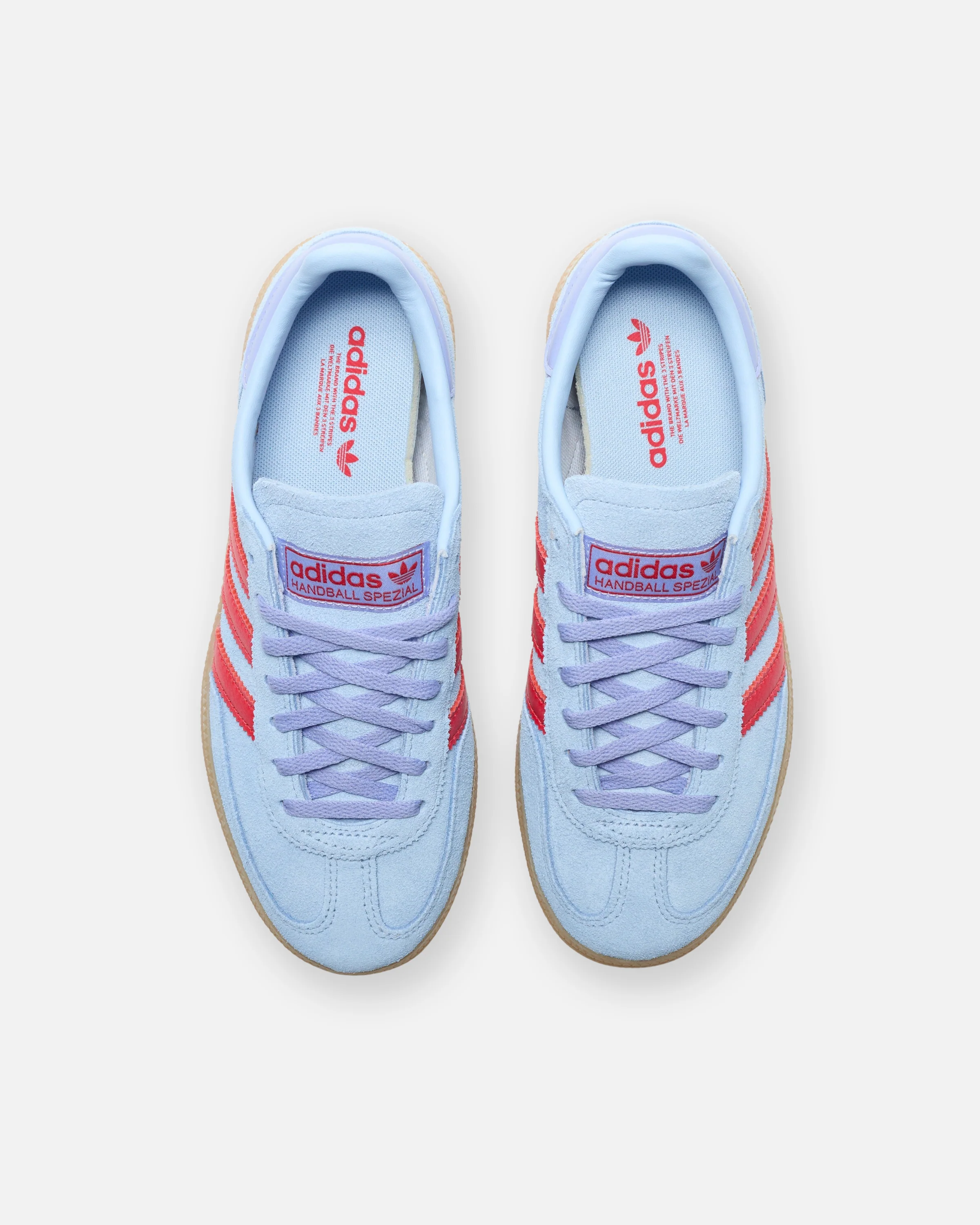 ADIDAS WOMEN'S HANDBALL SPEZIAL - GLOBLU/ RED - Image 4