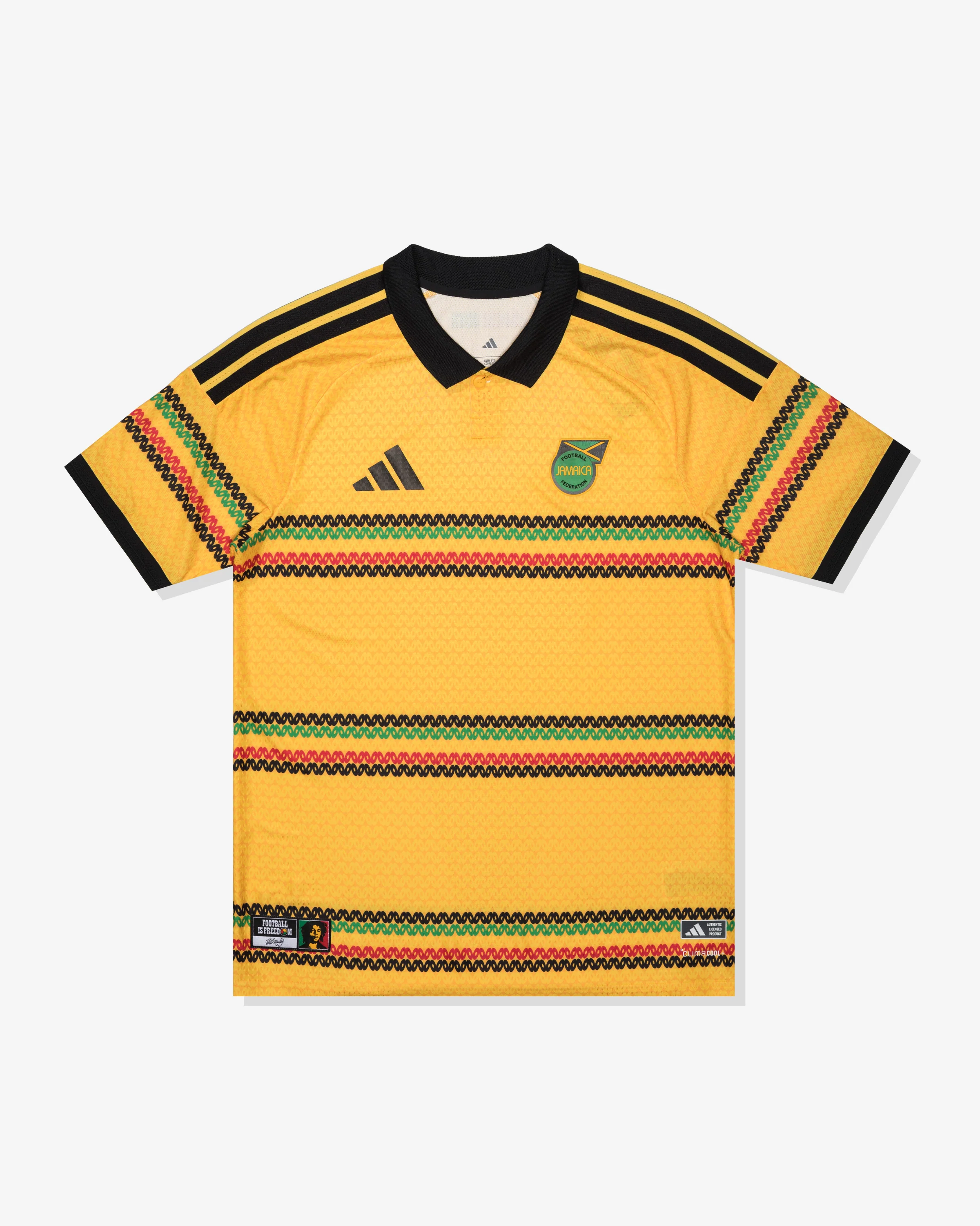 ADIDAS WORLD CUP JAMAICA HOME JERSEY - GOLD