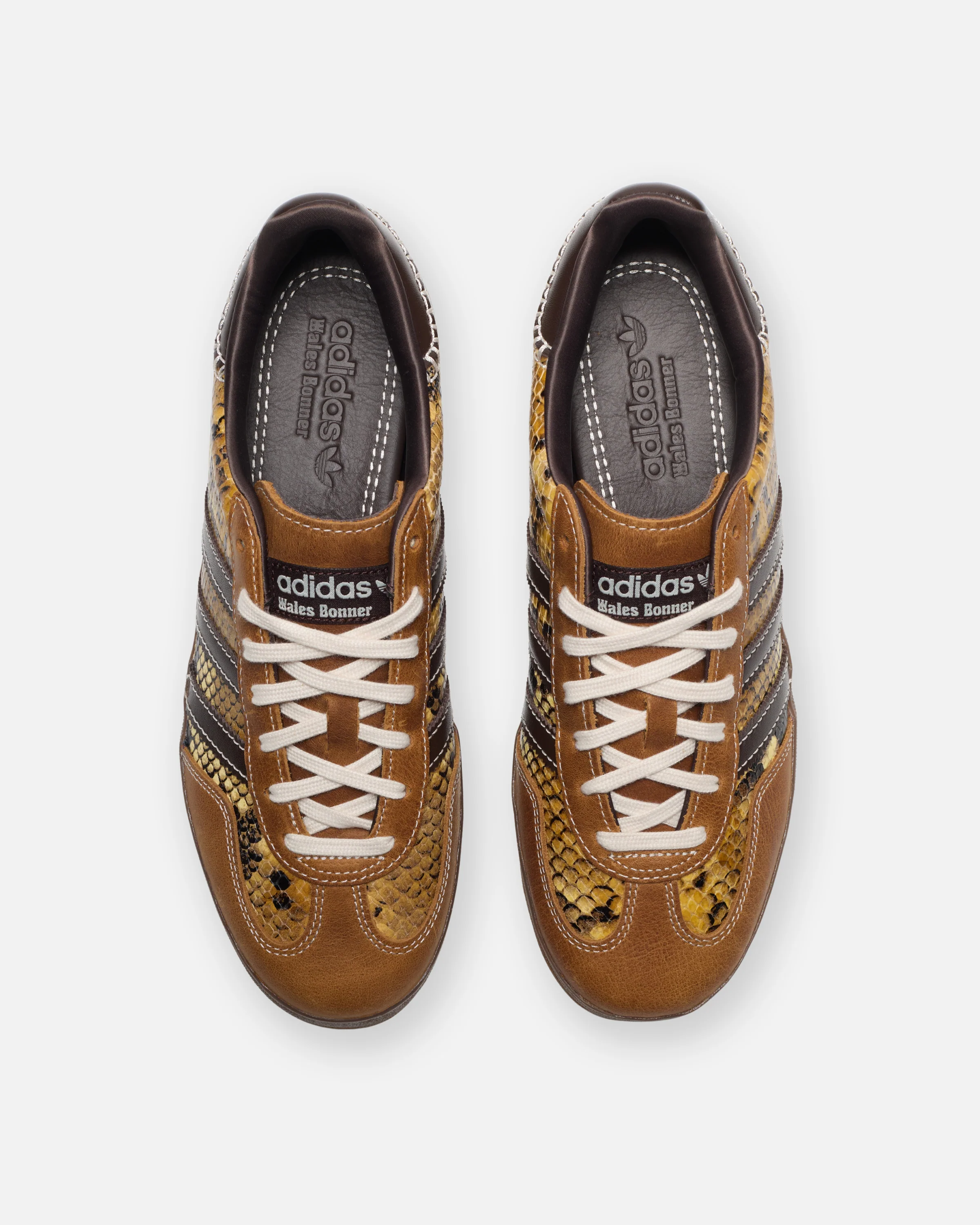 ADIDAS X WALES BONNER GAZELLE 'SNAKE' - DUSRUS/ WONWHI - Image 4