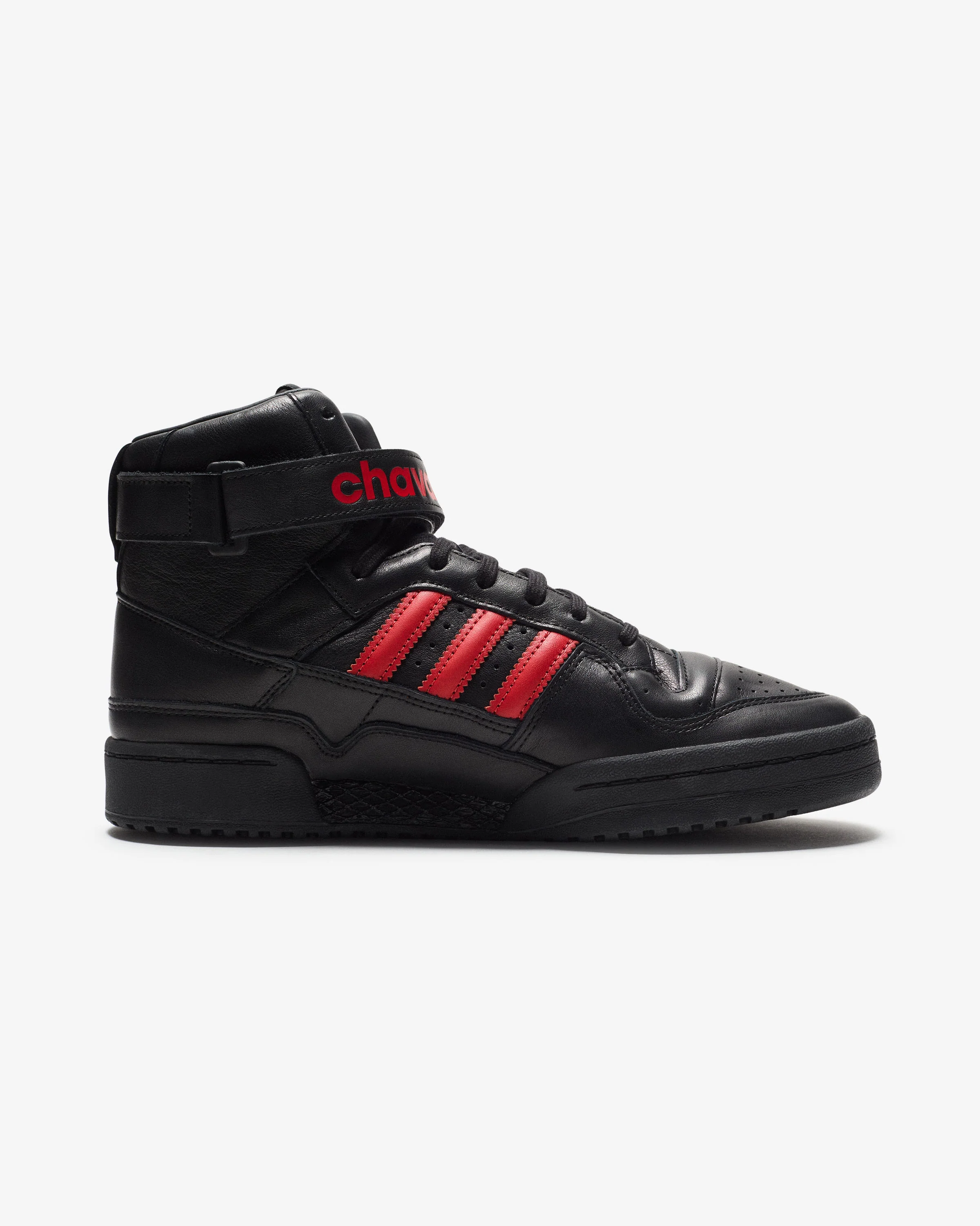 ADIDAS X WILLY CHAVARRIA FORUM 84 HI - CBLACK/ RED - Image 3