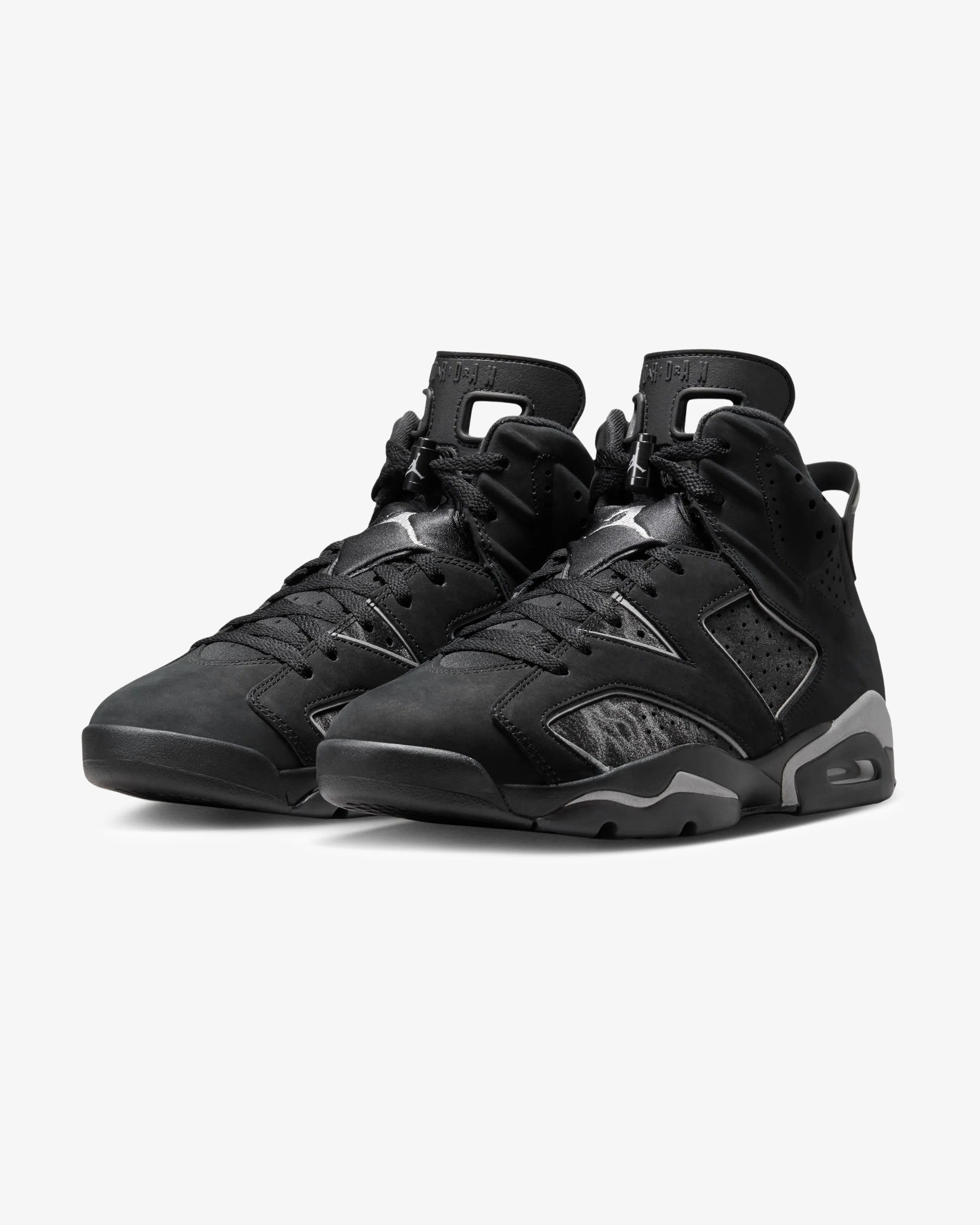 AIR JORDAN 6 RETRO - BLACK/ REFLECT SILVER/ BLACK