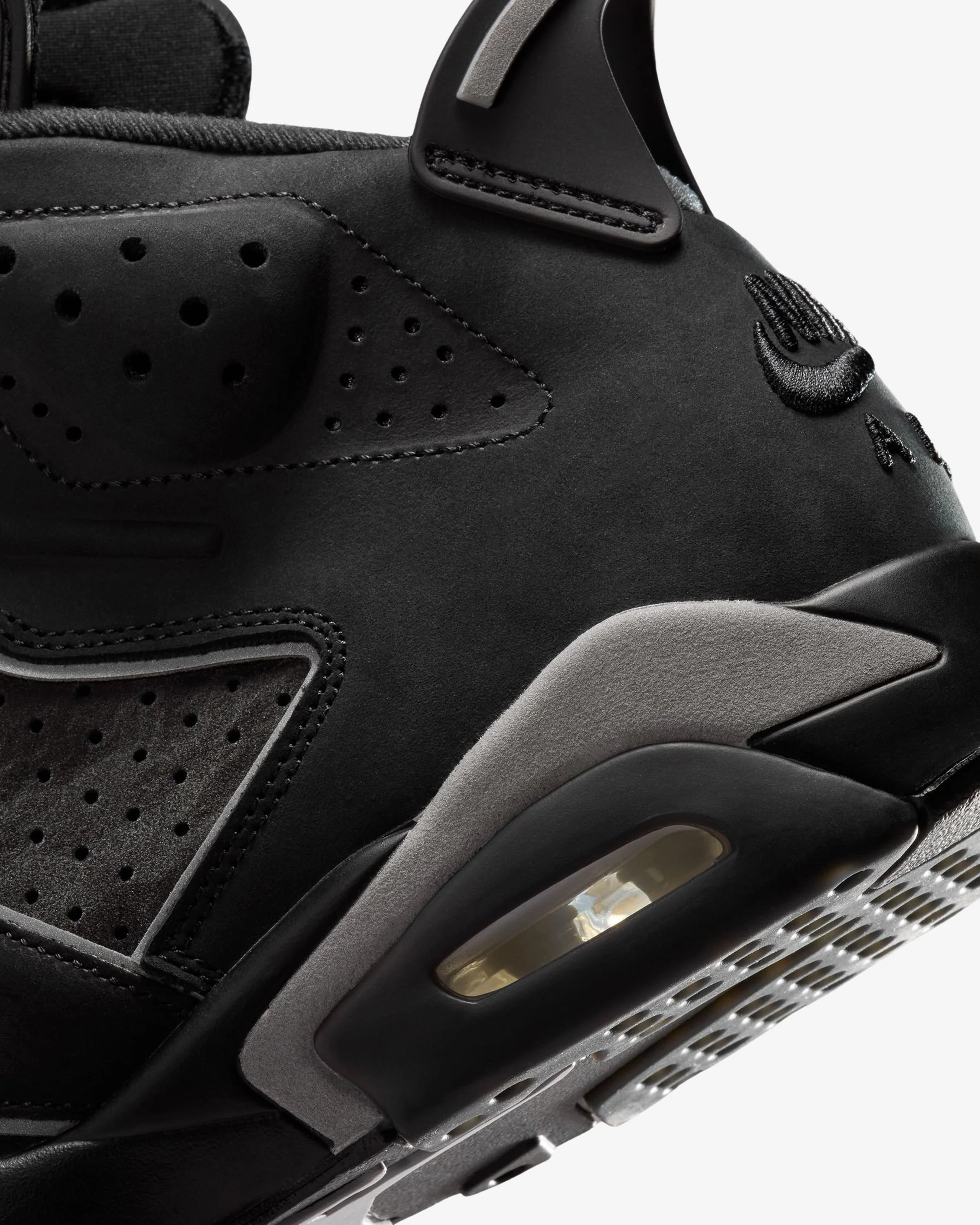 AIR JORDAN 6 RETRO - BLACK/ REFLECT SILVER/ BLACK - Image 7
