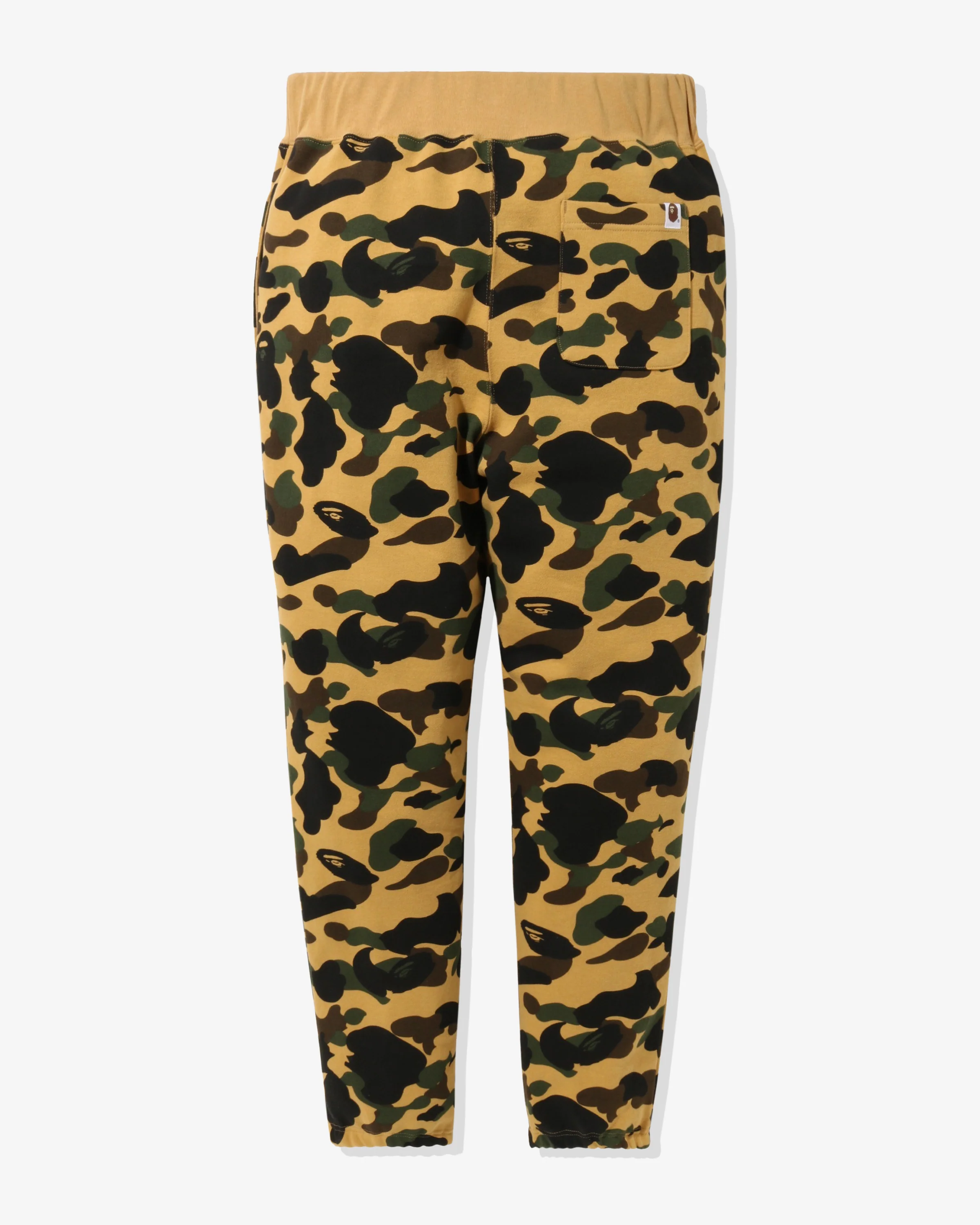 BAPE 1ST CAMO APE HEAD PATCHED SWEAT PANTS - Image 8