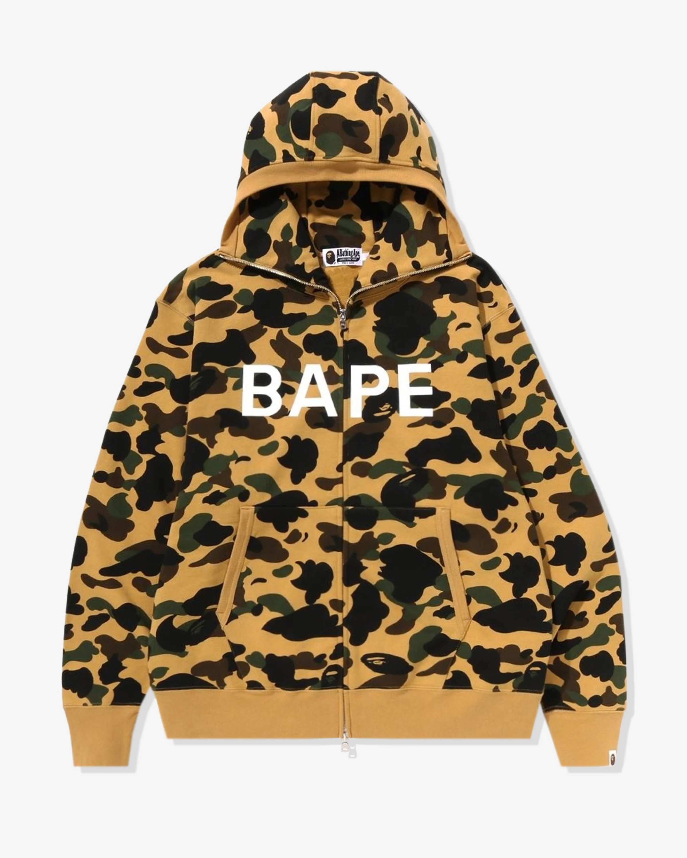 BAPE 1ST CAMO BALACLAVA FULL ZIP HOODIE - Image 4