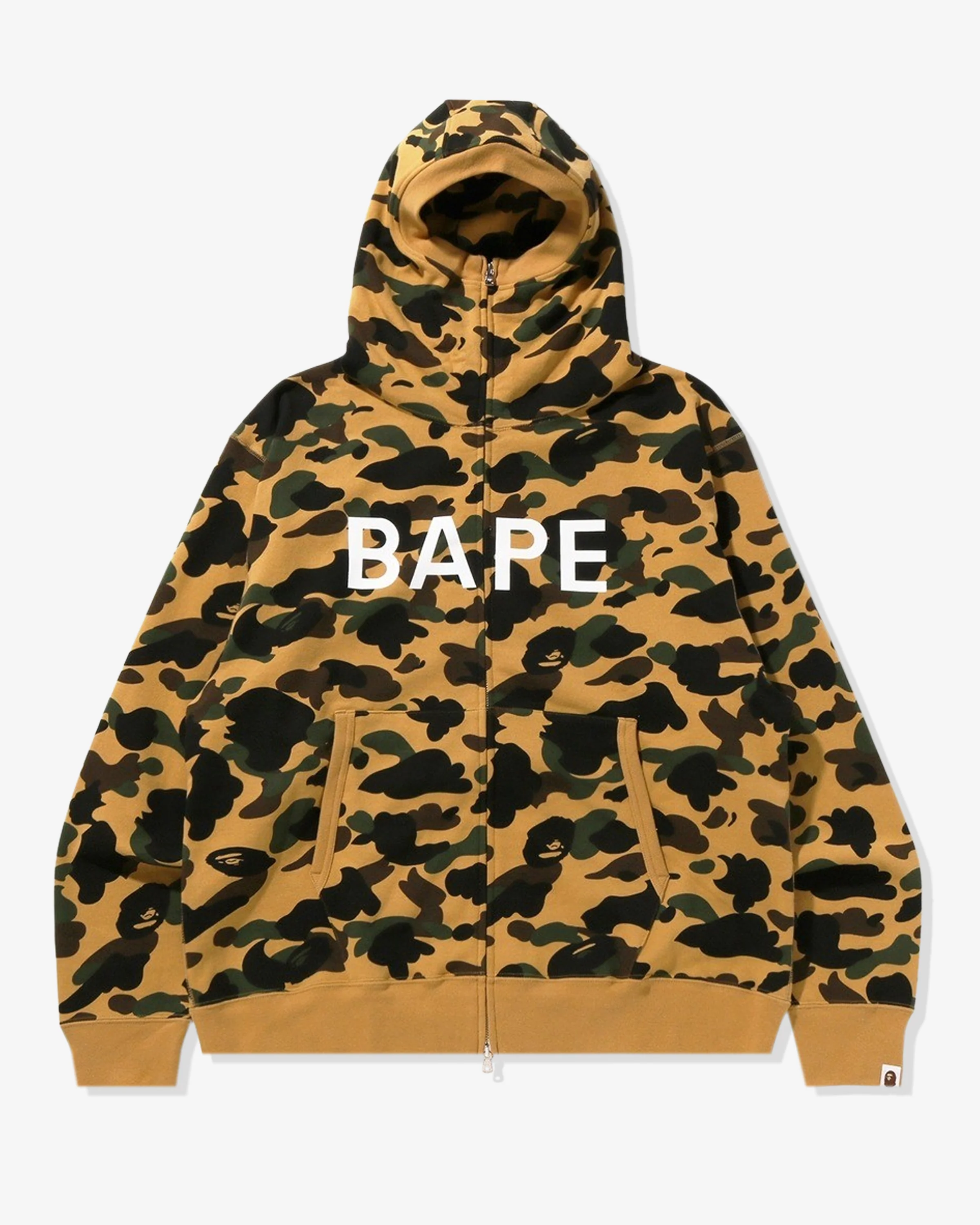 BAPE 1ST CAMO BALACLAVA FULL ZIP HOODIE - Image 5