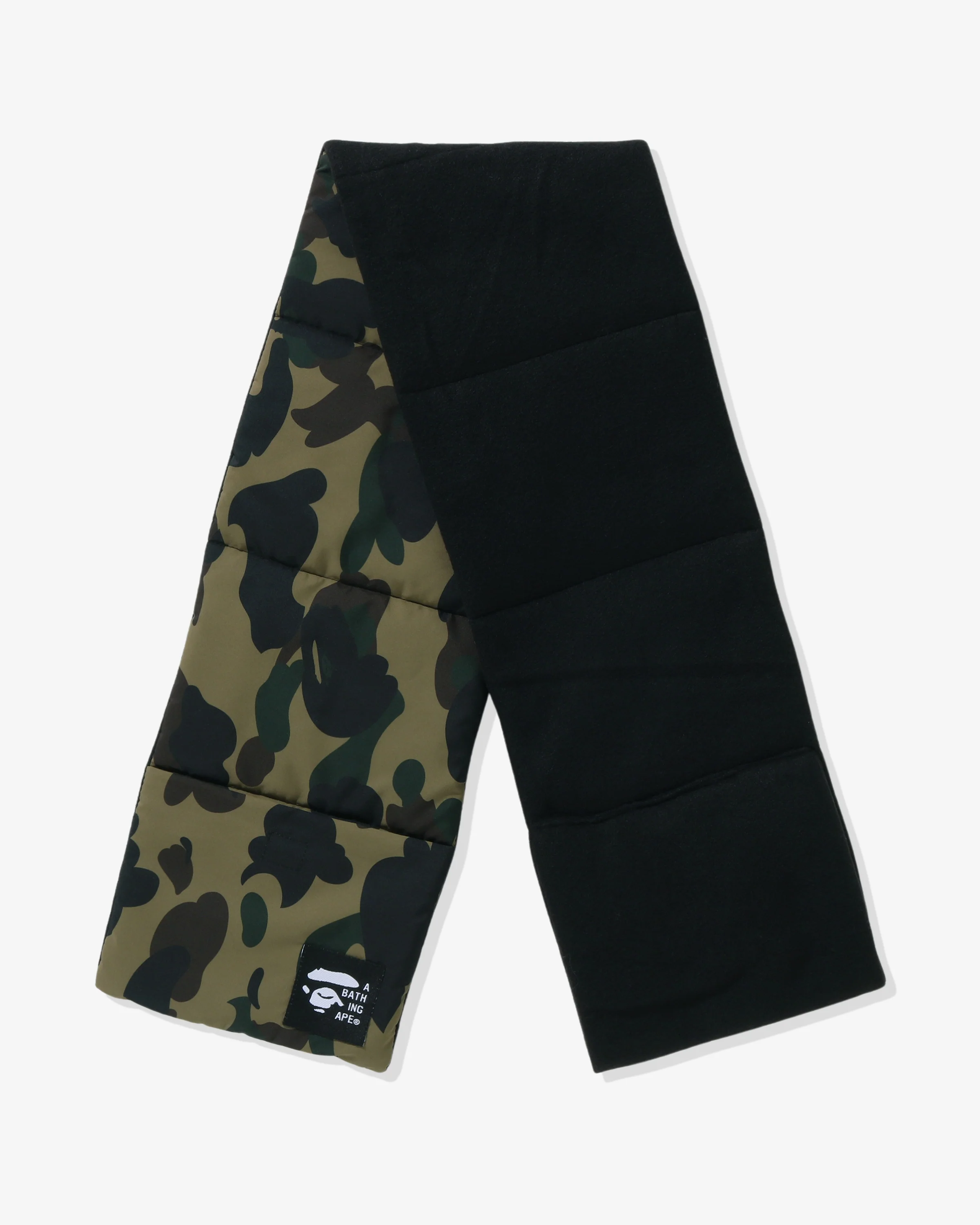 BAPE 1ST CAMO POCKET FLEECE SCARF - GREEN - Image 3