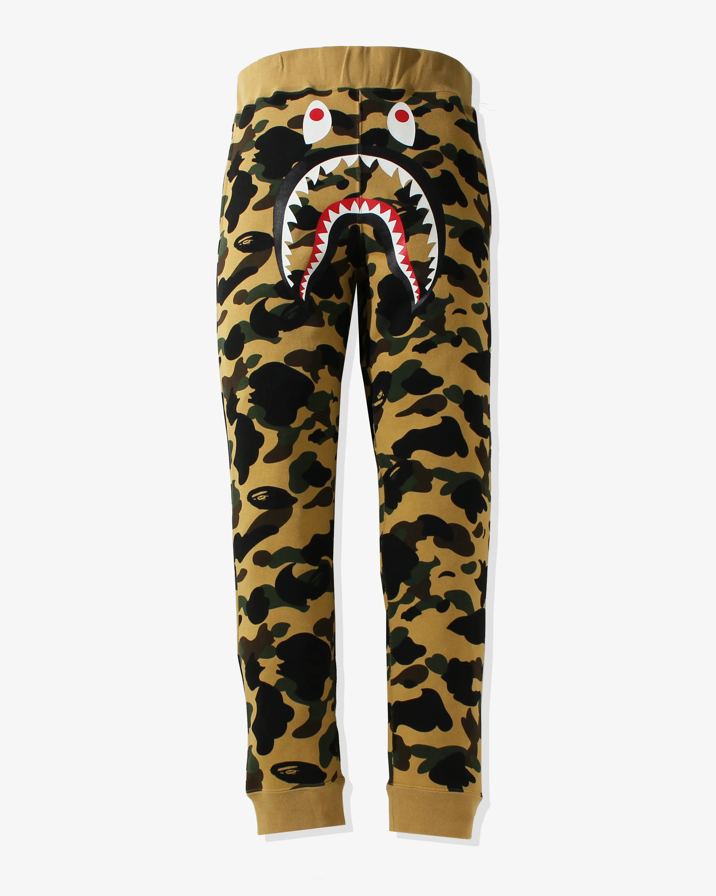 BAPE 1ST CAMO SHARK SLIM FIT SWEAT PANTS - Image 5