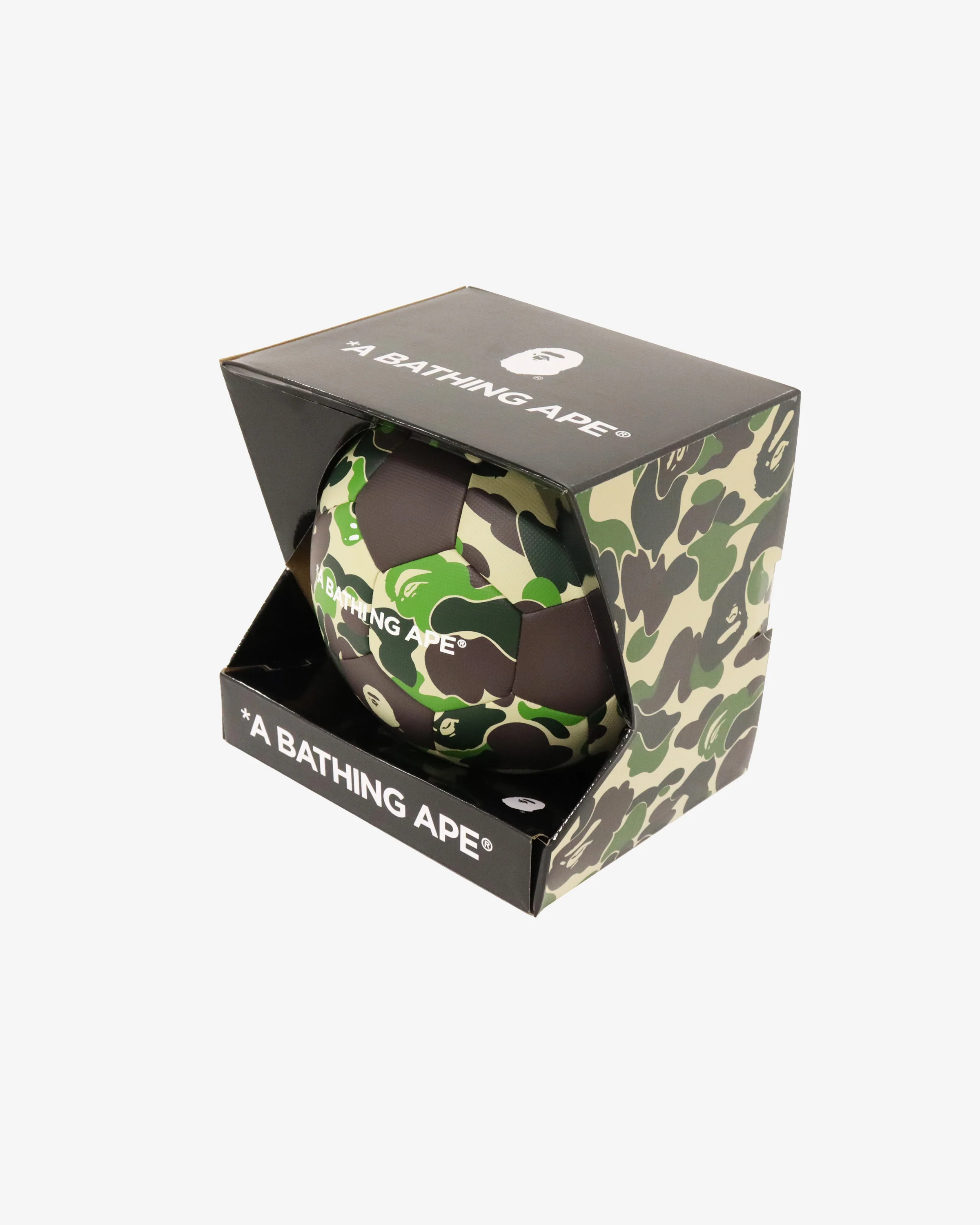 BAPE ABC CAMO SOCCER BALL - GREEN
