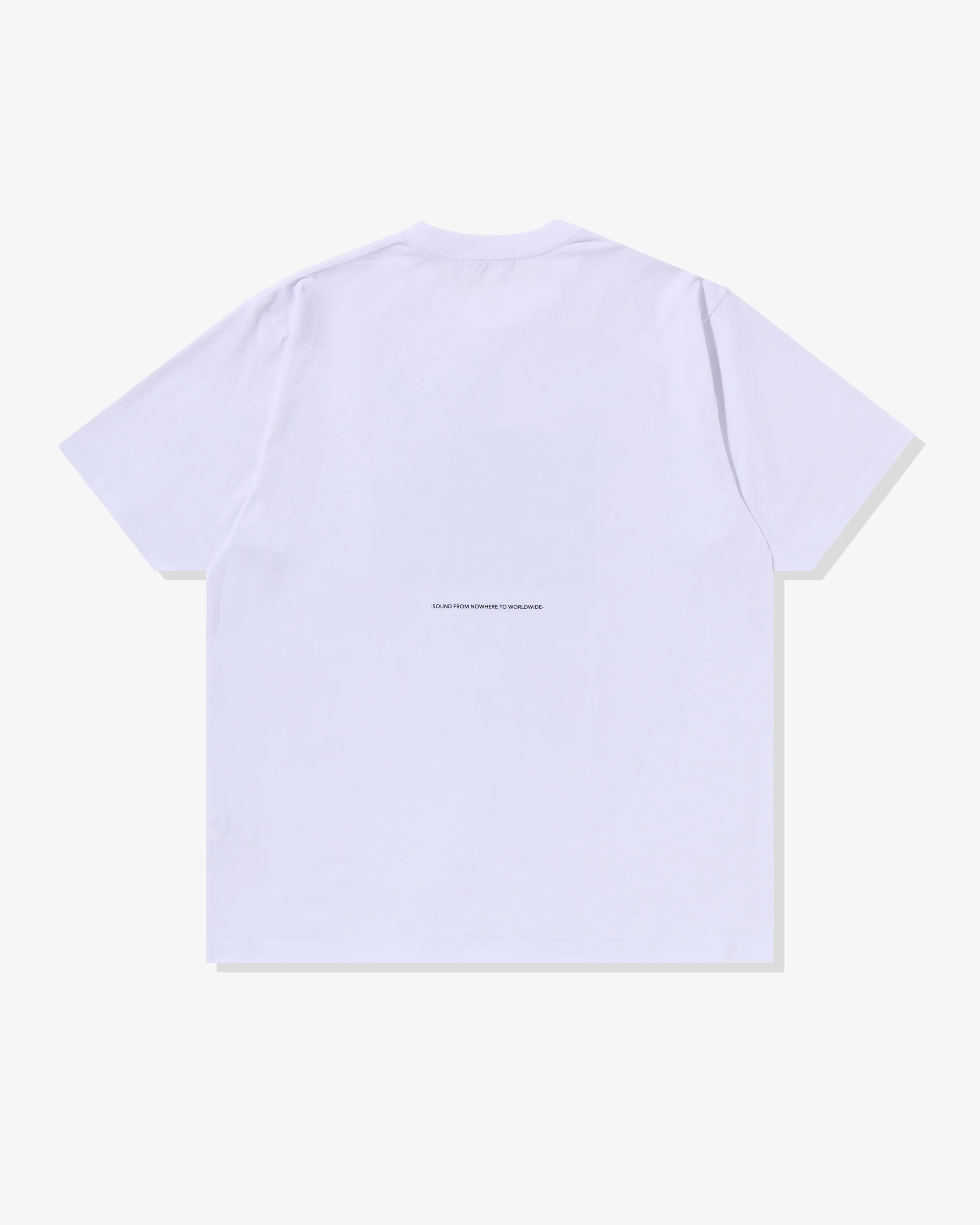 BAPE (B)APE SOUNDS LOGO TEE - WHITE - Image 2