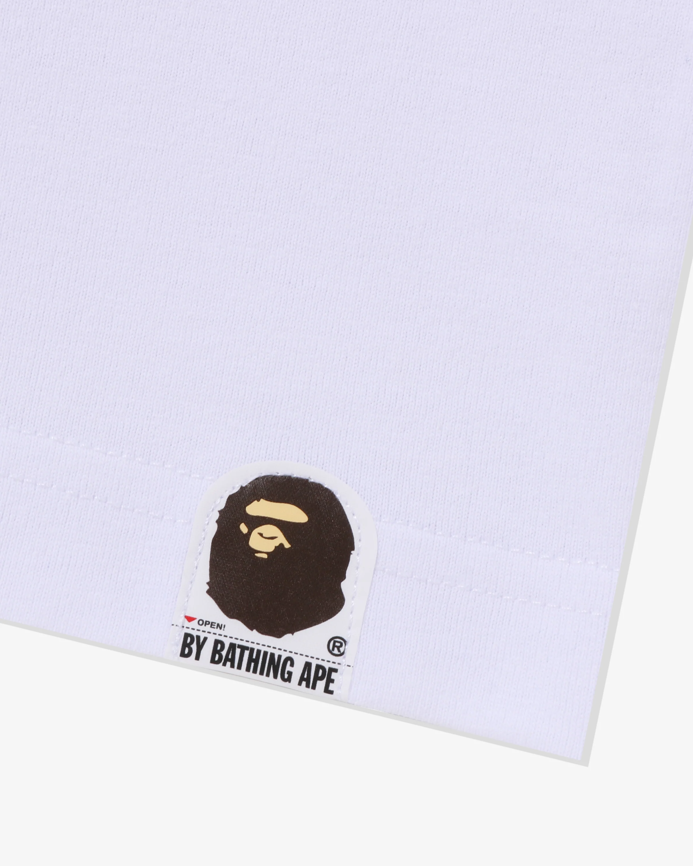 BAPE (B)APE SOUNDS LOGO TEE - WHITE - Image 5