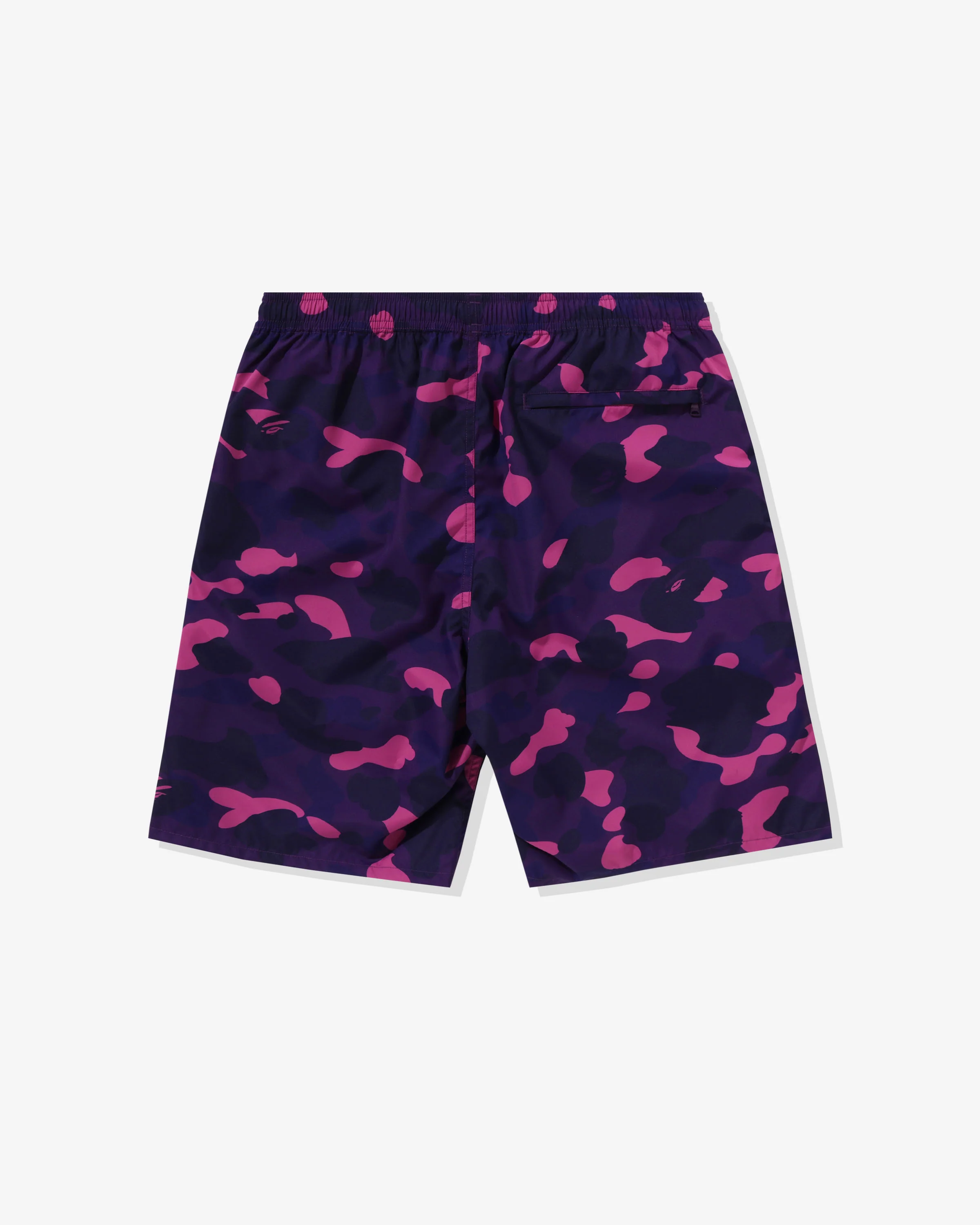 BAPE COLOR CAMO APE HEAD ONE POINT BEACH SHORT - Image 2