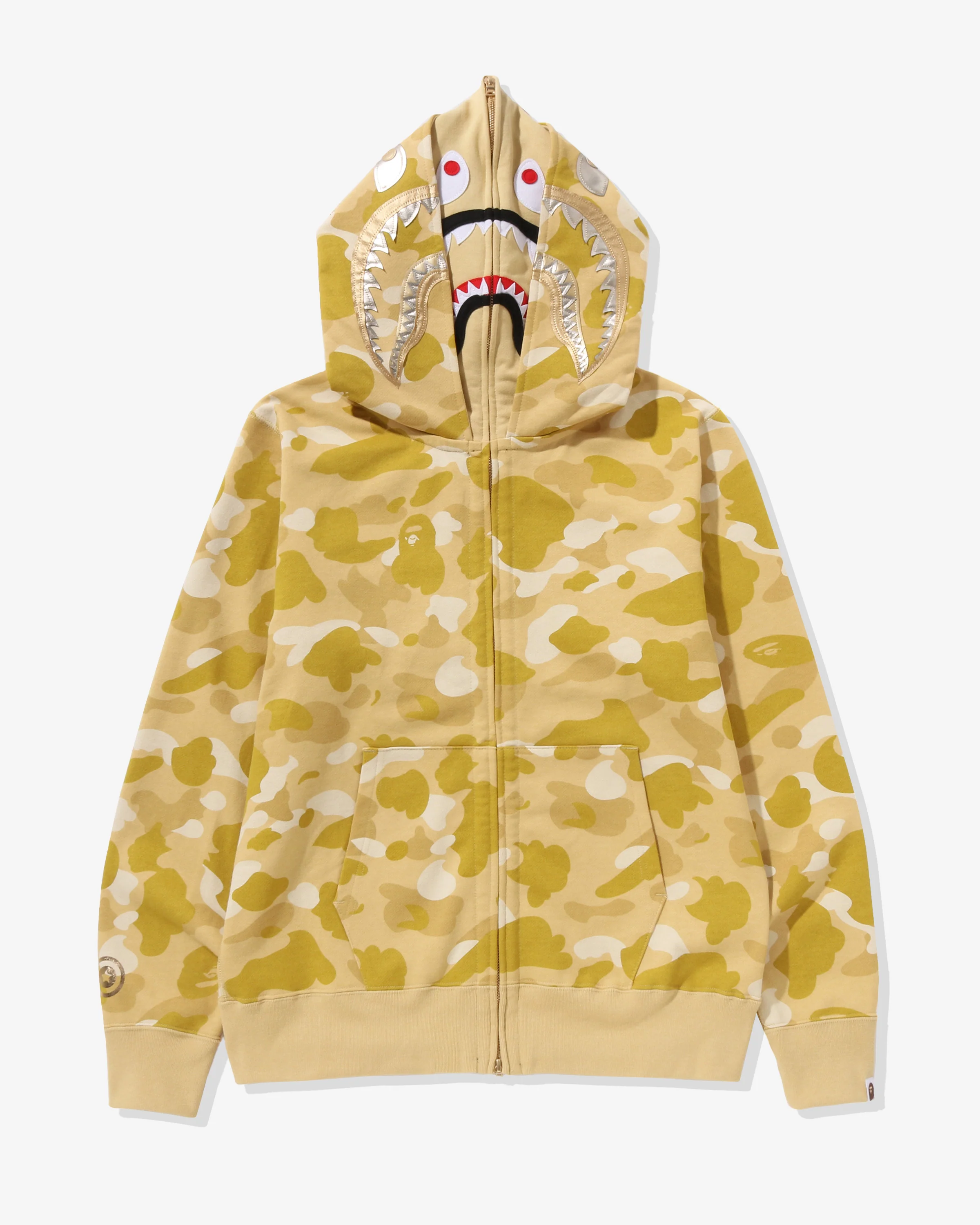 BAPE COLOR CAMO DOUBLE SHARK FULL ZIP HOODIE - Image 7