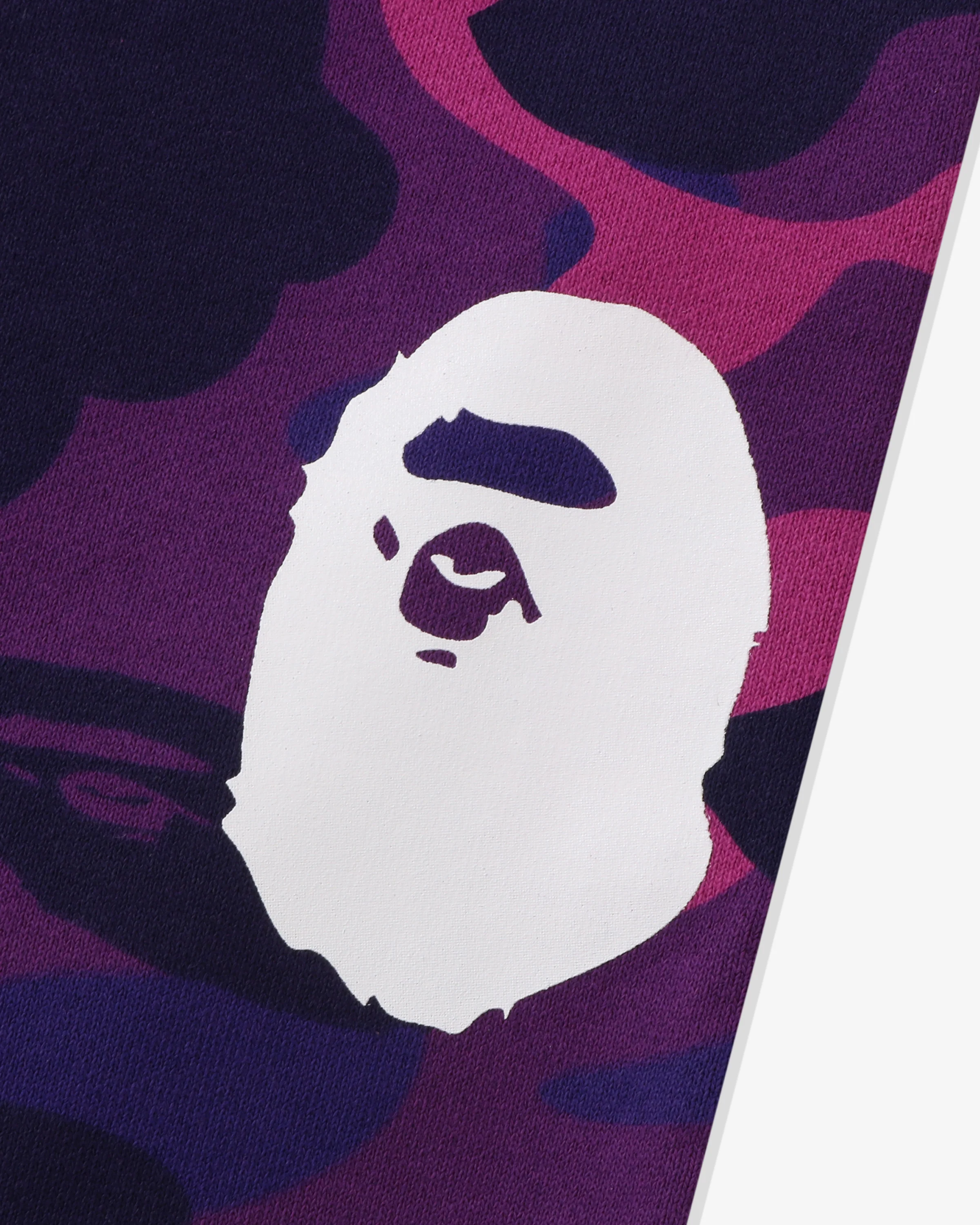 BAPE COLOR CAMO SWEAT PANTS - PURPLE - Image 3