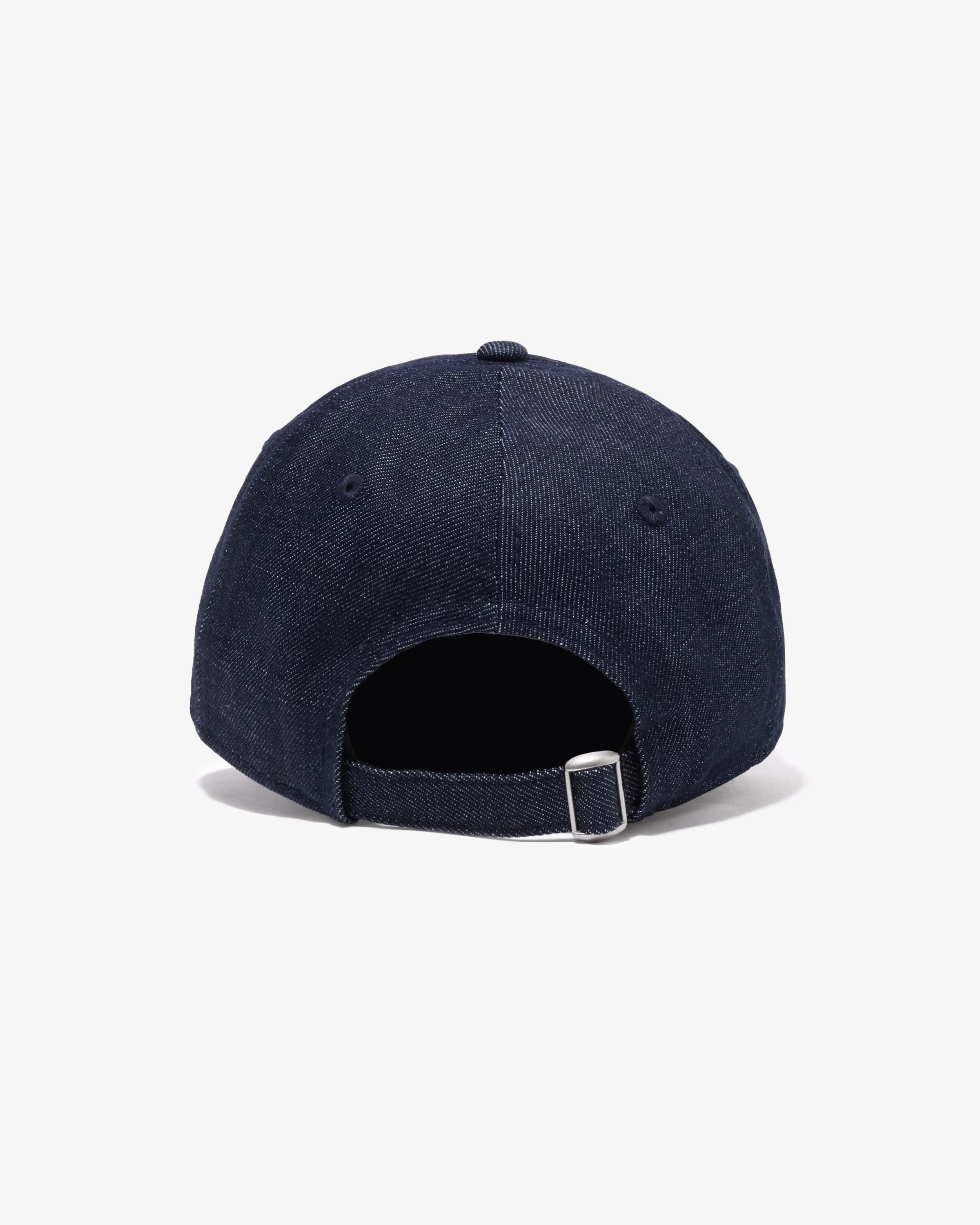 BAPE NYC LOGO DENIM NEW ERA 9TWENTY CAP - INDIGO - Image 3
