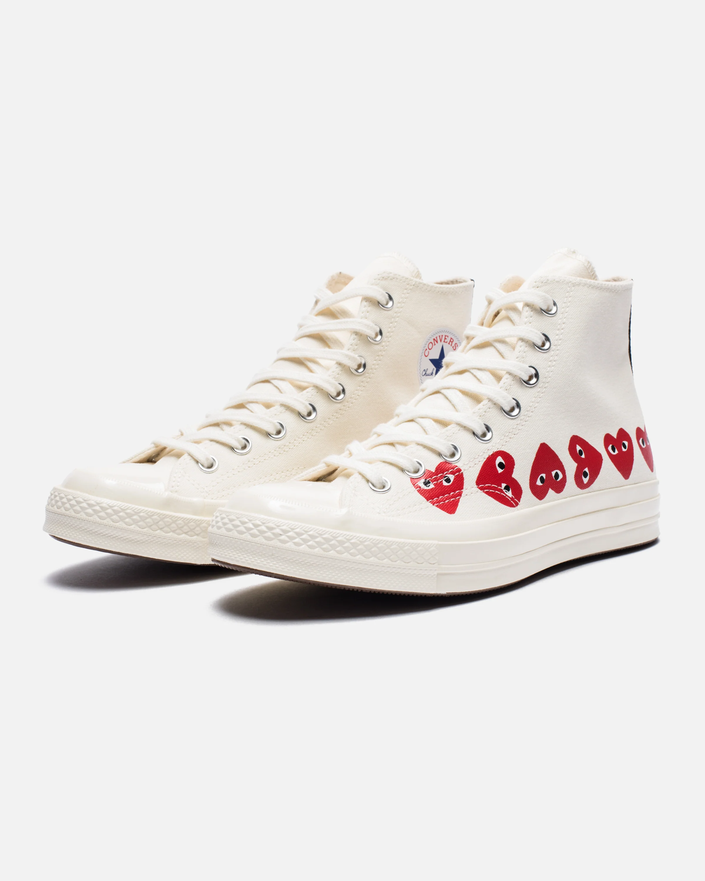 CONVERSE X CDG PLAY MULTI HEART CHUCK TAYLOR ALL STAR '70 HIGH - Image 5