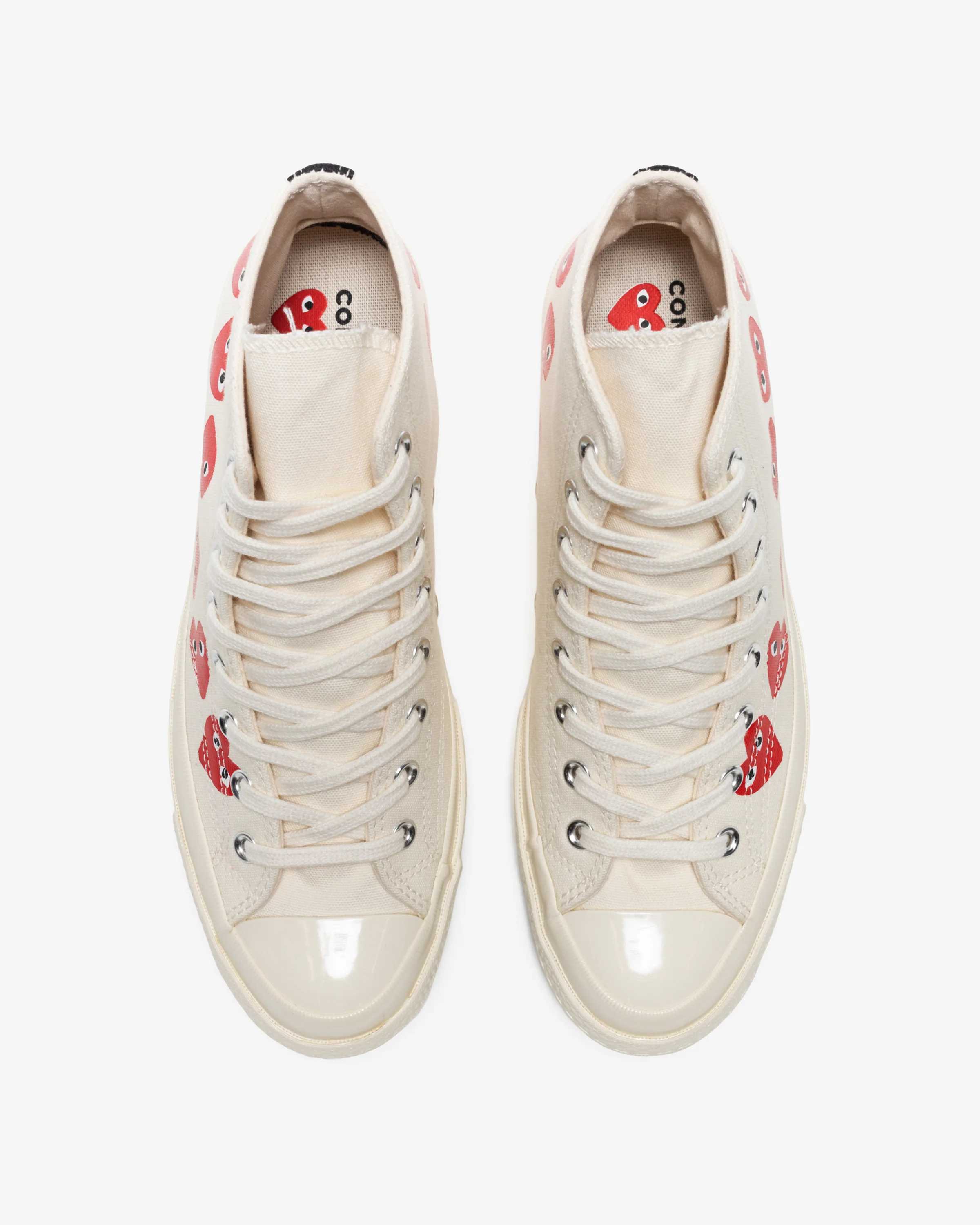CONVERSE X CDG PLAY MULTI HEART CHUCK TAYLOR ALL STAR '70 HIGH - Image 8