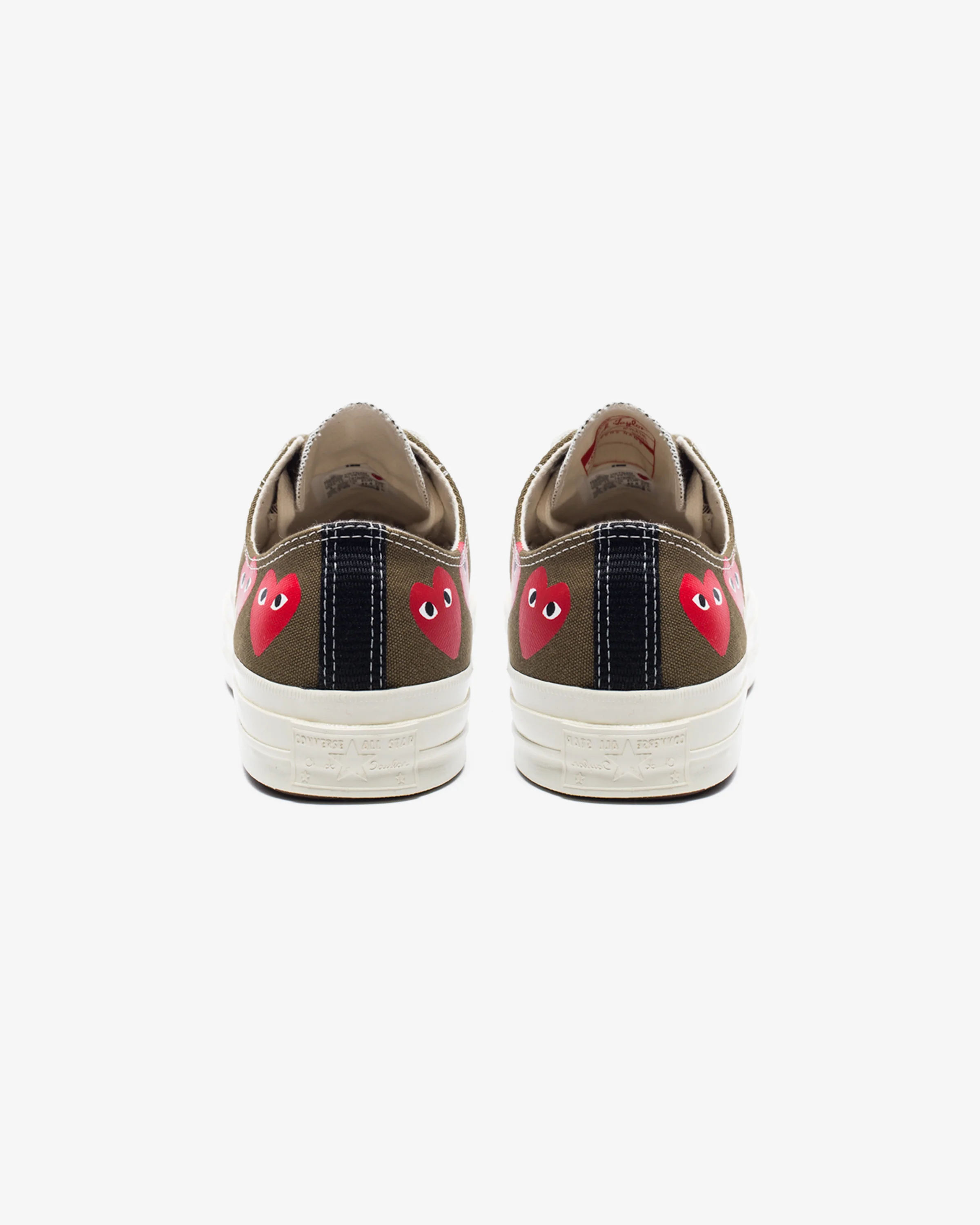 CONVERSE X CDG PLAY MULTI HEART CHUCK TAYLOR ALL STAR '70 LOW - Image 3