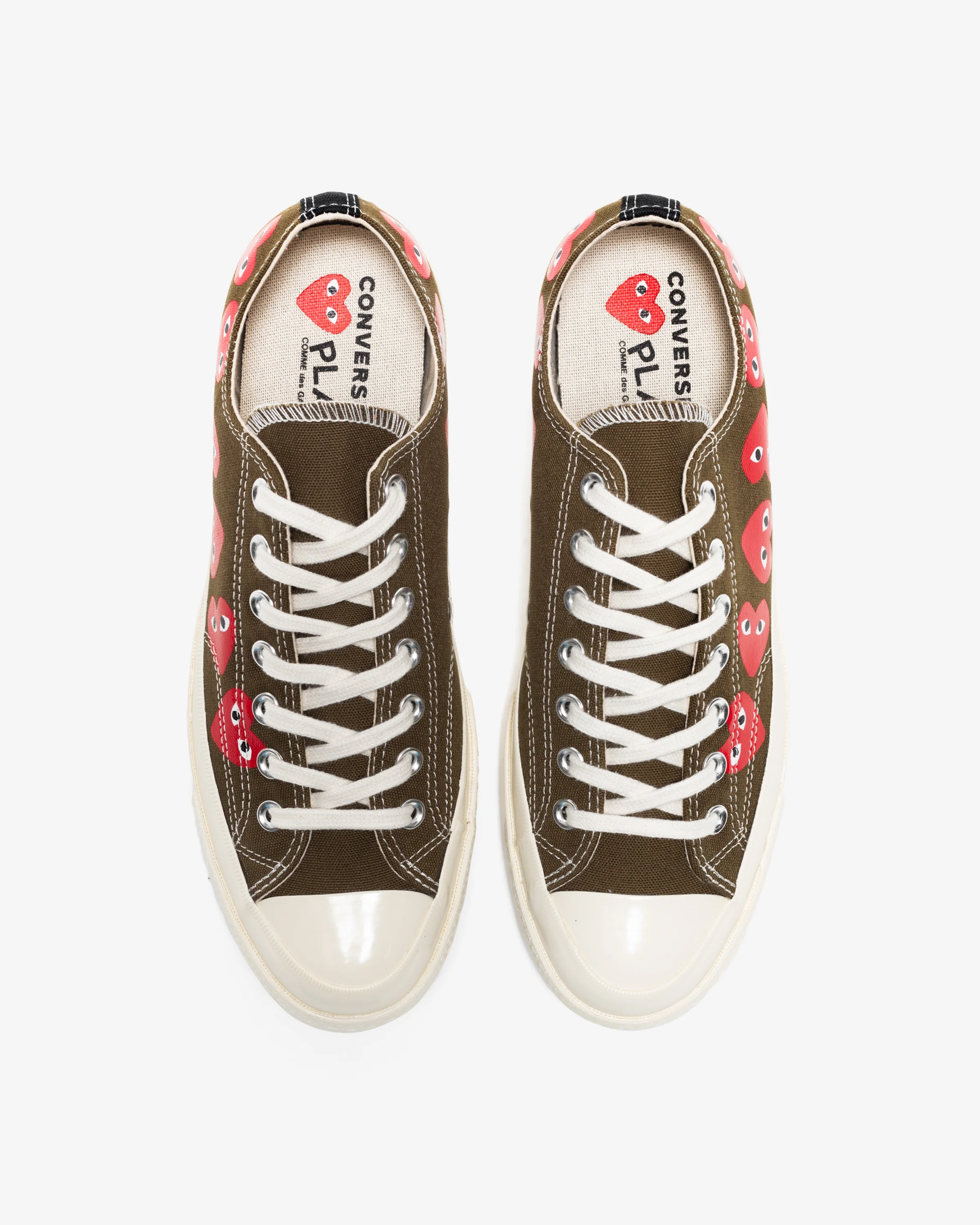 CONVERSE X CDG PLAY MULTI HEART CHUCK TAYLOR ALL STAR '70 LOW - Image 4