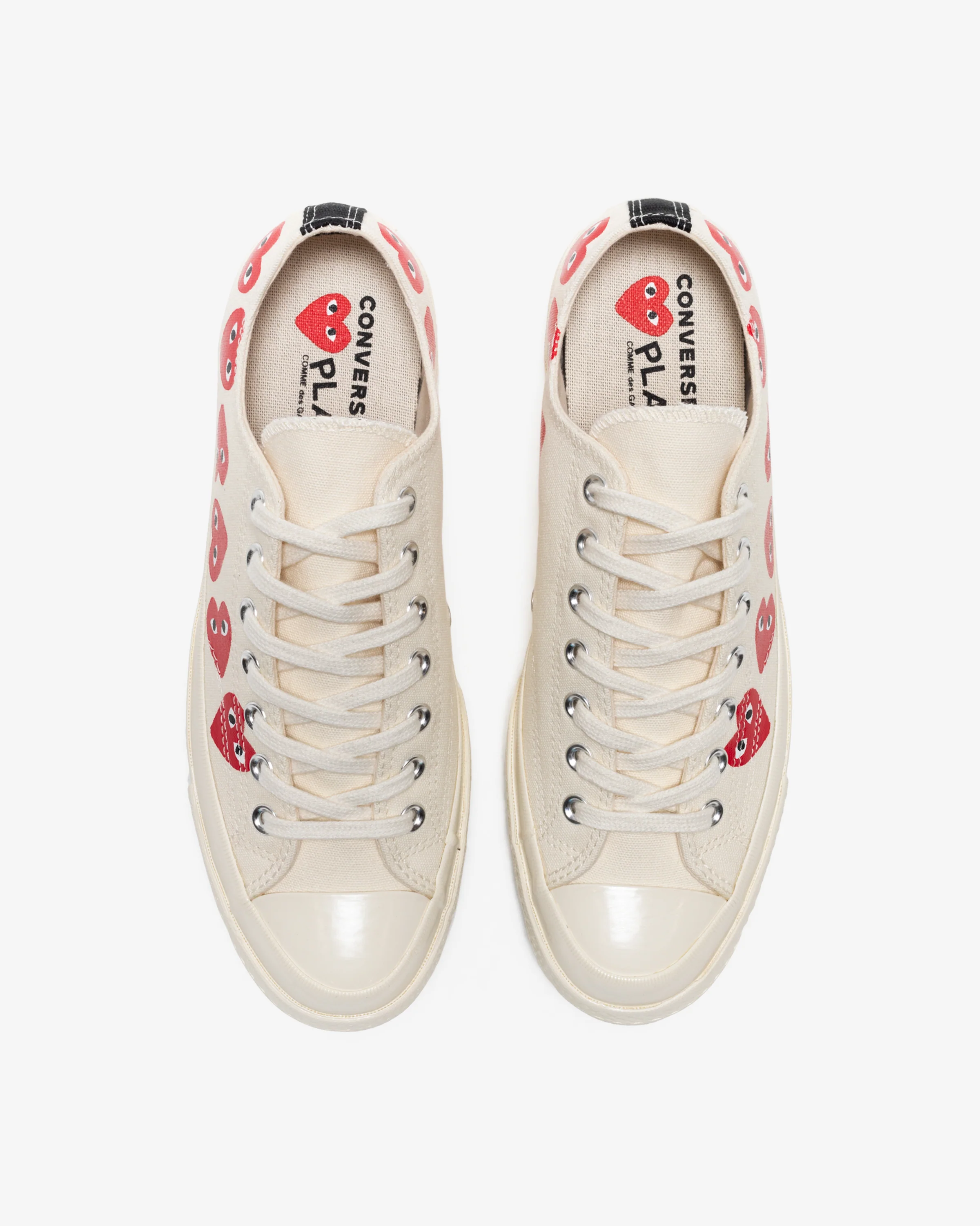 CONVERSE X CDG PLAY MULTI HEART CHUCK TAYLOR ALL STAR '70 LOW - Image 8
