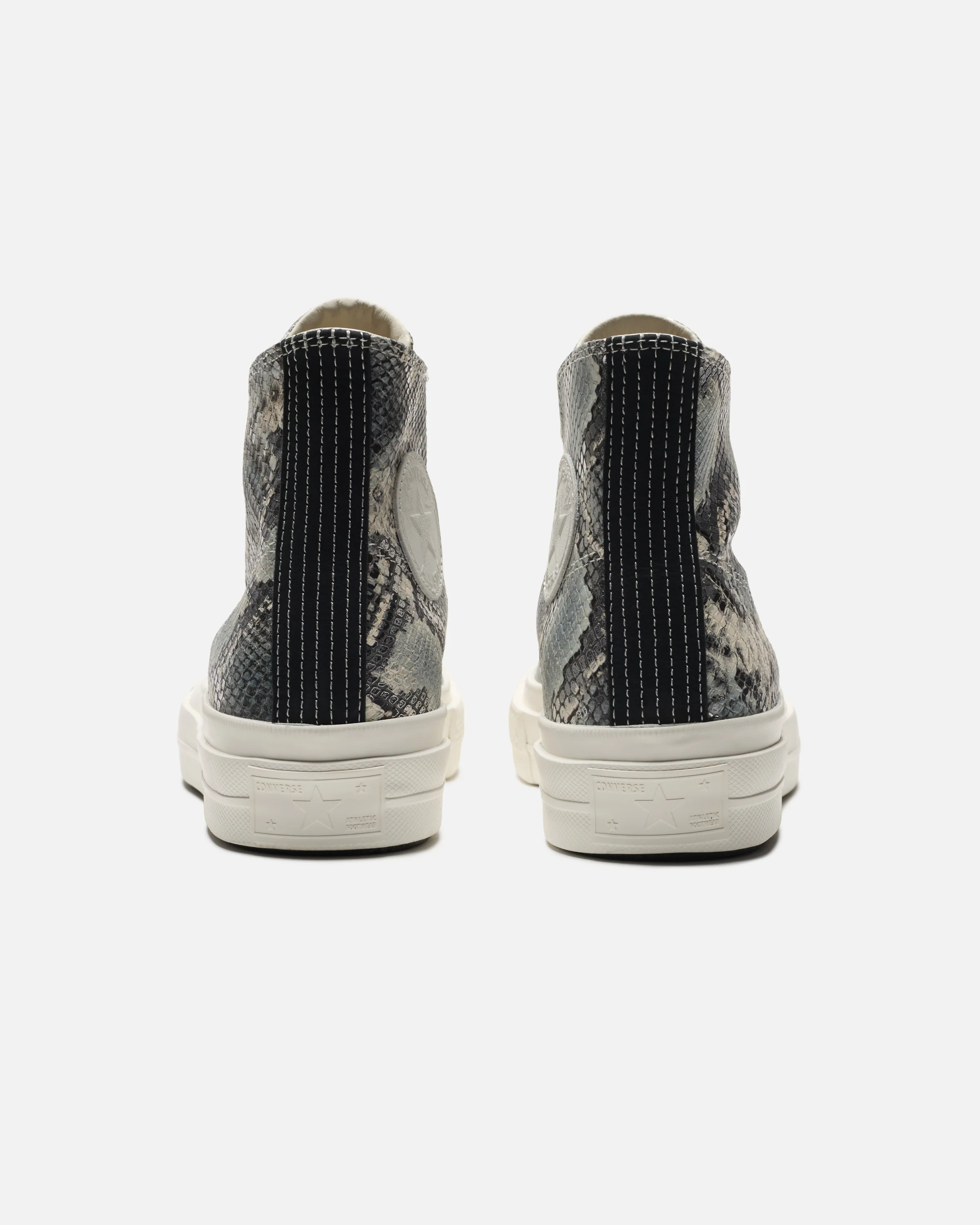 CONVERSE CTAS FS HI - SILVER/SNOW WHITE/ BLACK - Image 3
