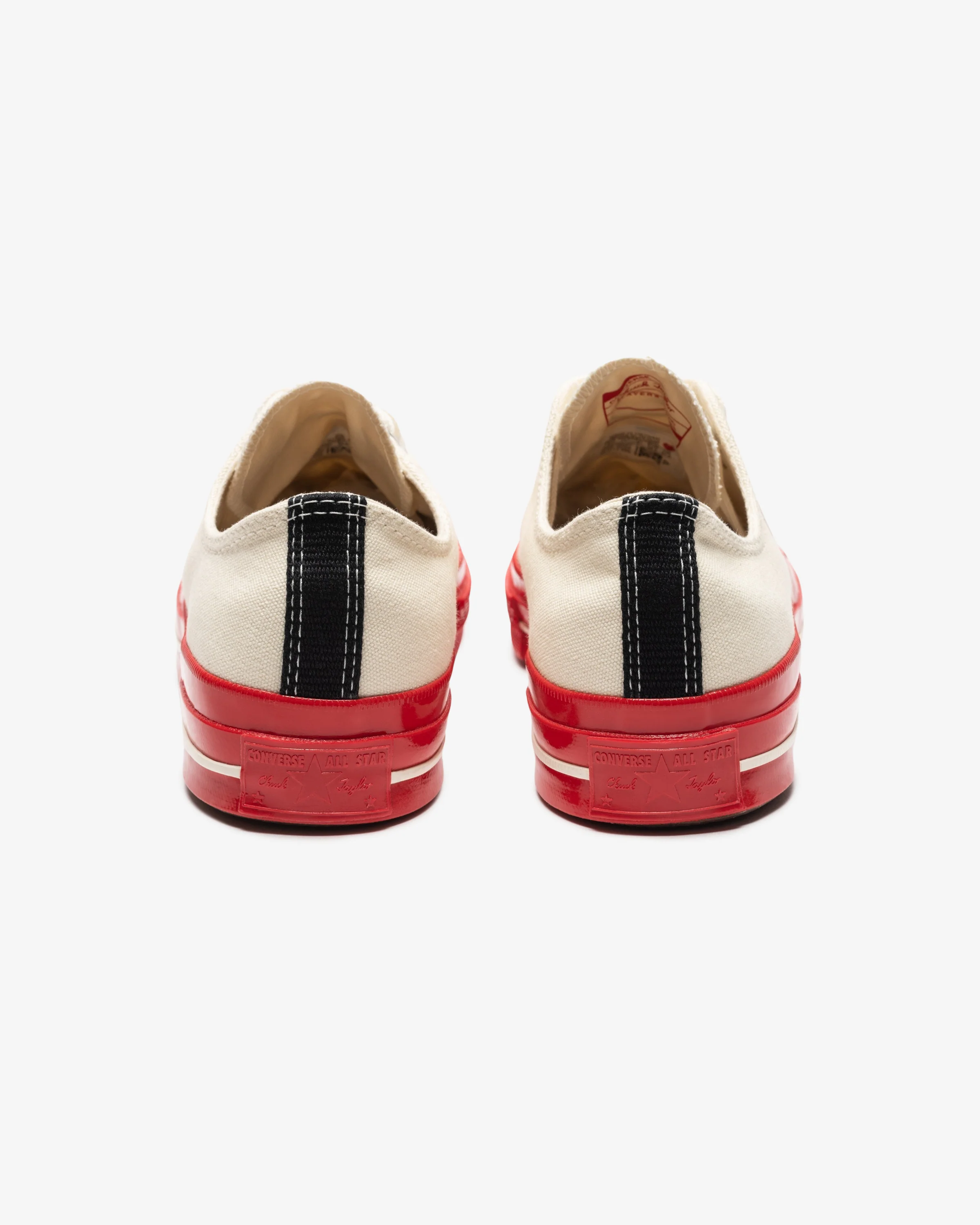 CONVERSE X CDG RED SOLE CHUCK 70 LOW - Image 3