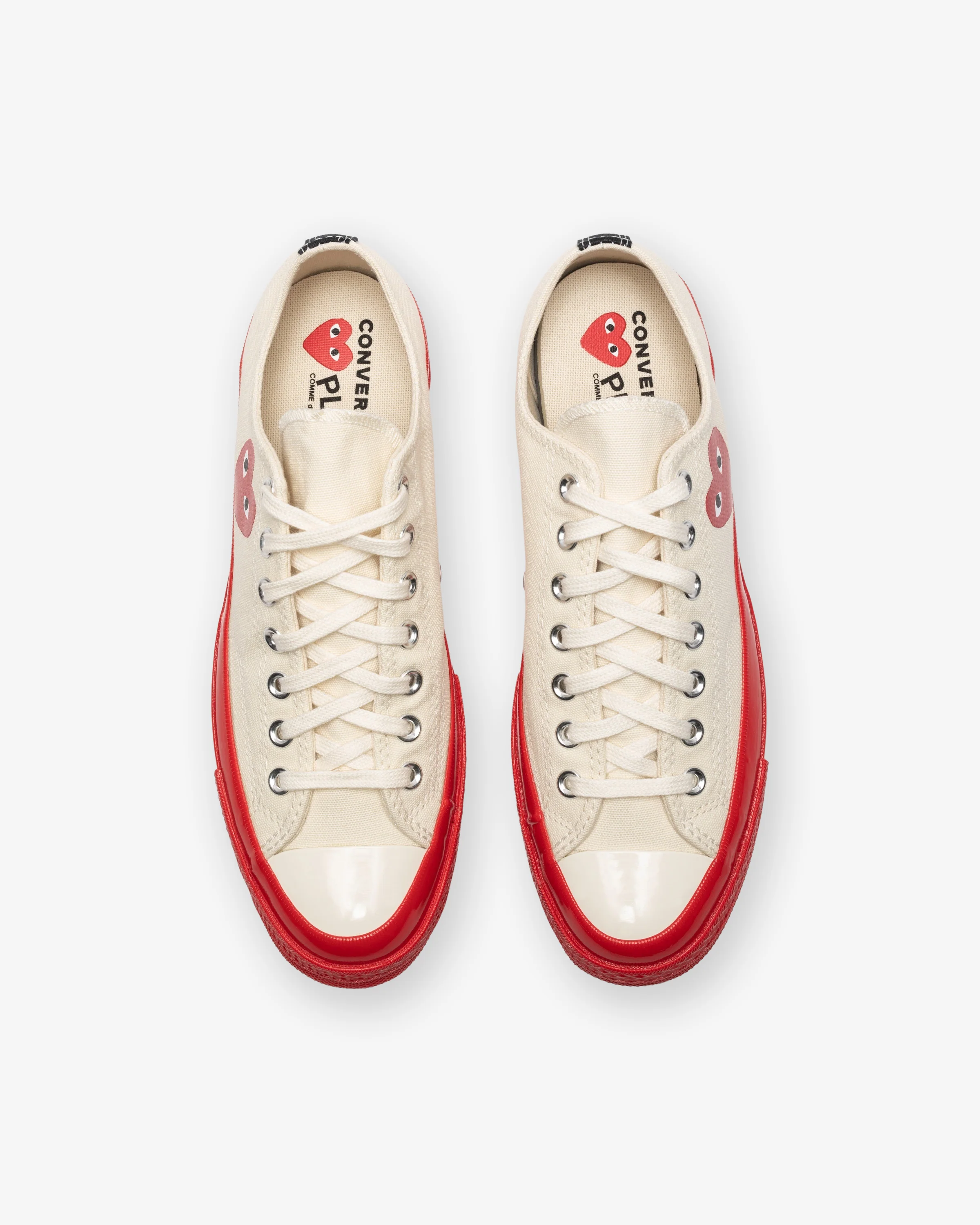 CONVERSE X CDG RED SOLE CHUCK 70 LOW - Image 4