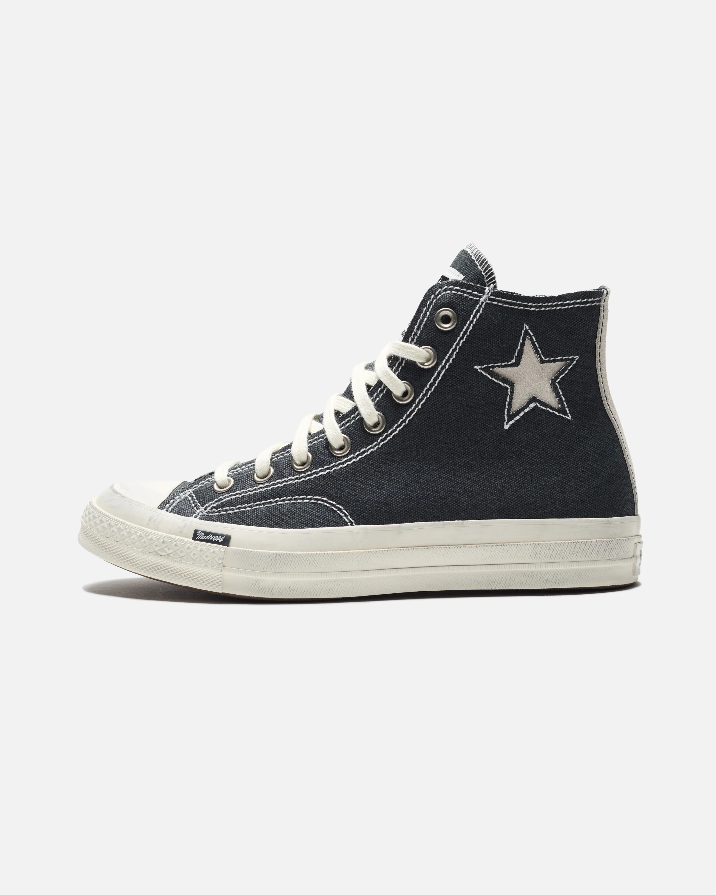 CONVERSE X MADHAPPY CHUCK 70 HI - BLACK/ EGRET - Image 2
