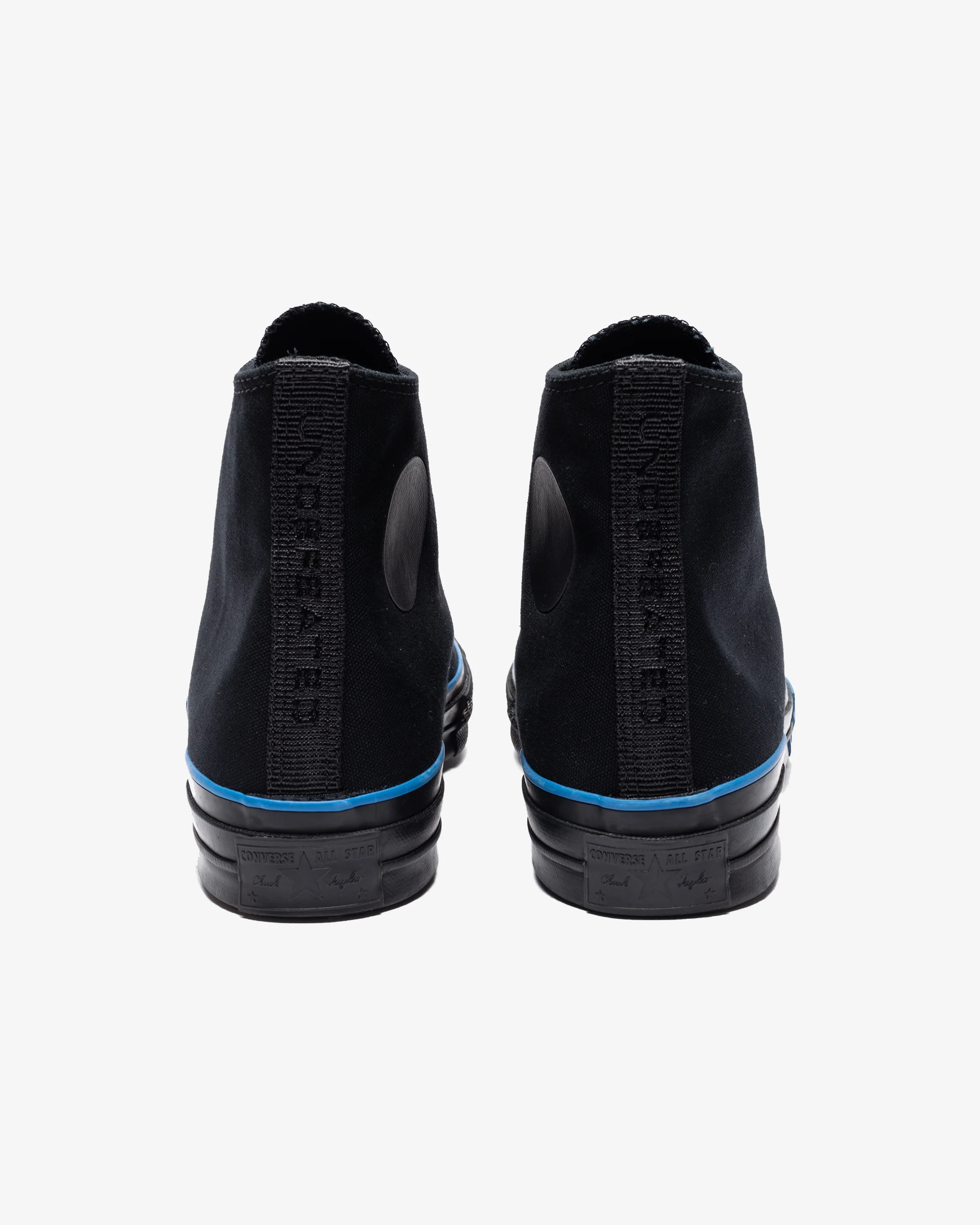CONVERSE X UNDEFEATED CHUCK 70 HI - BLACK/ IMPERIALBLUE - Image 3