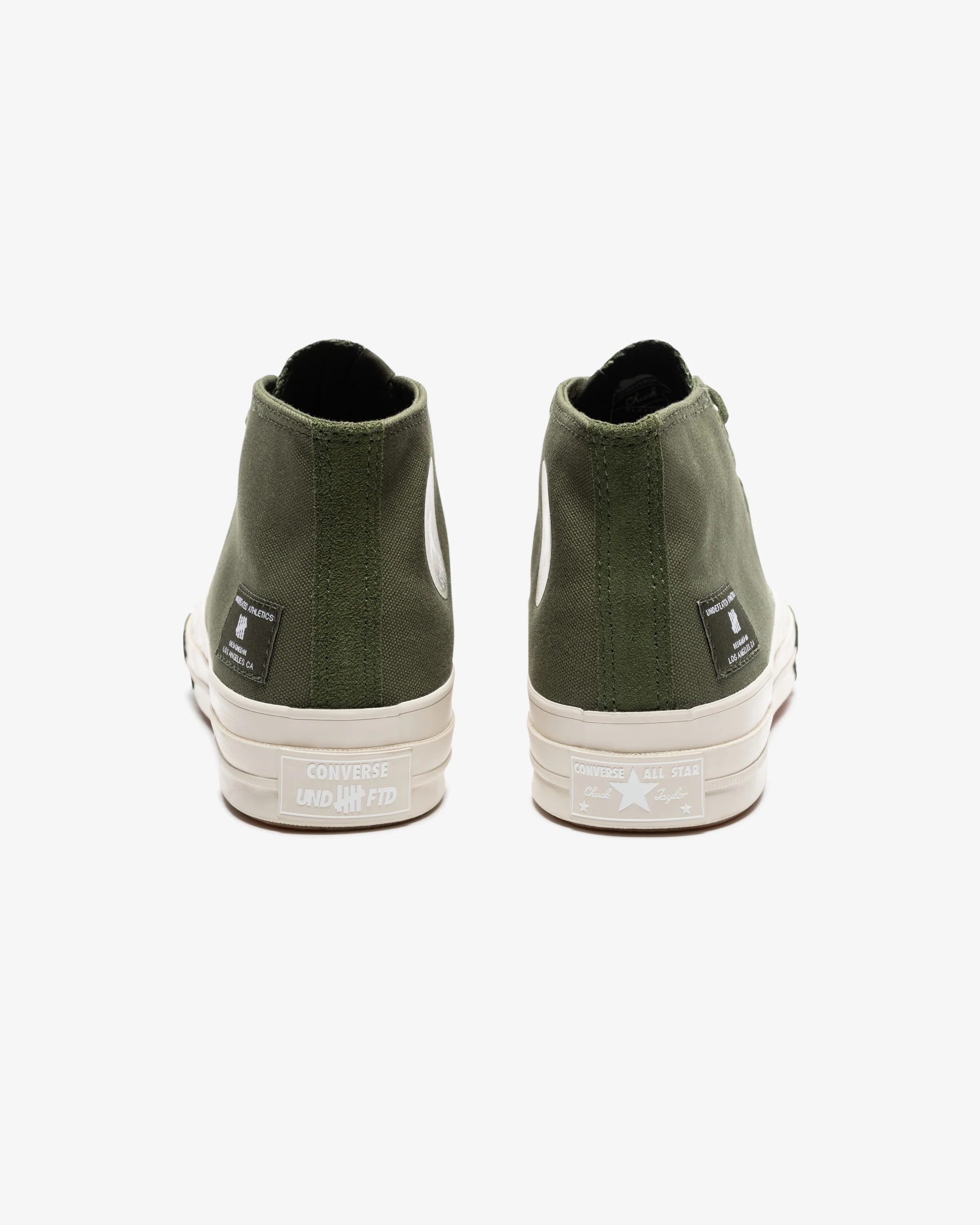 CONVERSE X UNDEFEATED CHUCK 70 MID - CHIVE/ PARCHMENT - Image 4