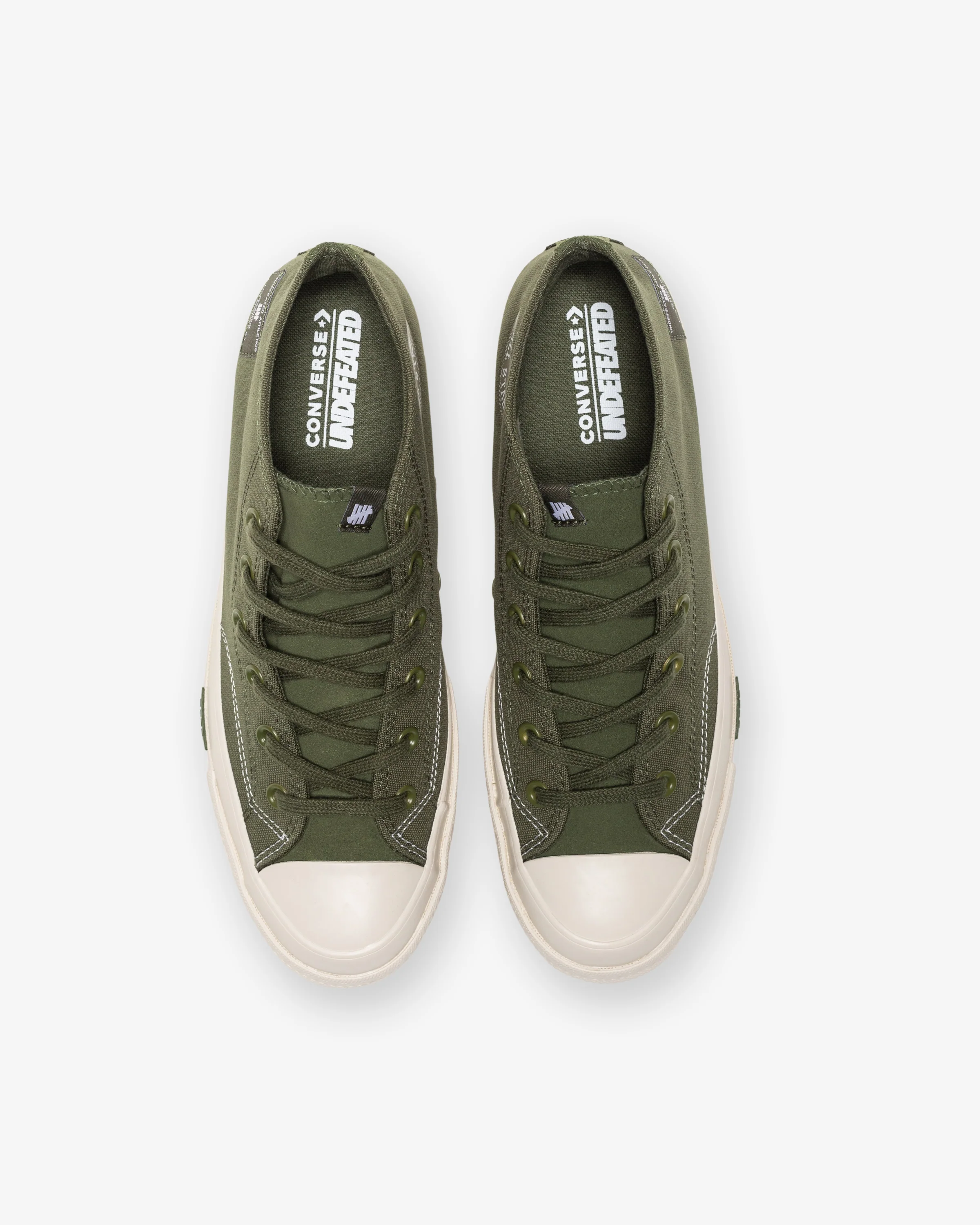 CONVERSE X UNDEFEATED CHUCK 70 MID - CHIVE/ PARCHMENT - Image 5
