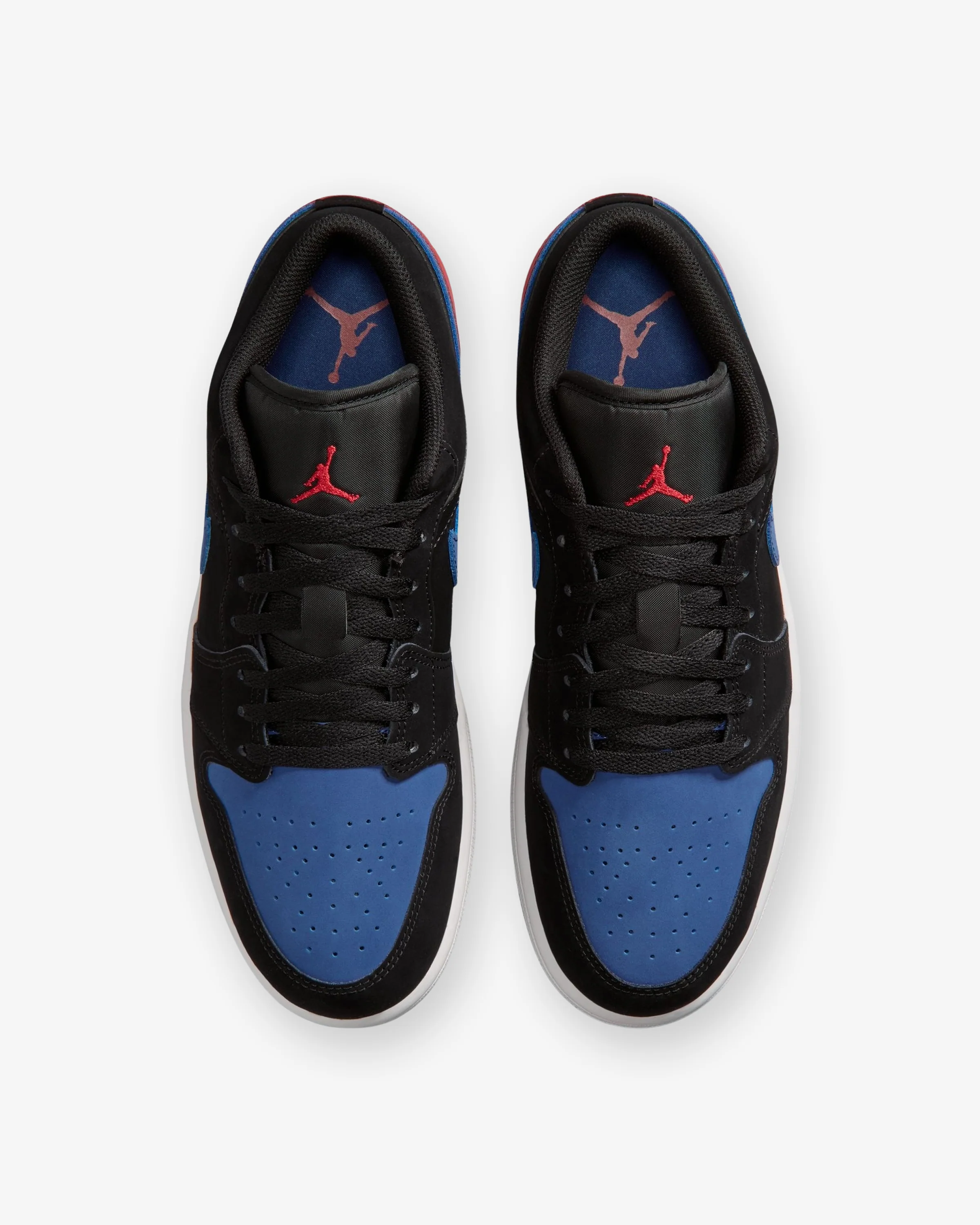 JORDAN AJ 1 LOW - BLACK/ SUMMIT WHITE/ TRUE BLUE - Image 4
