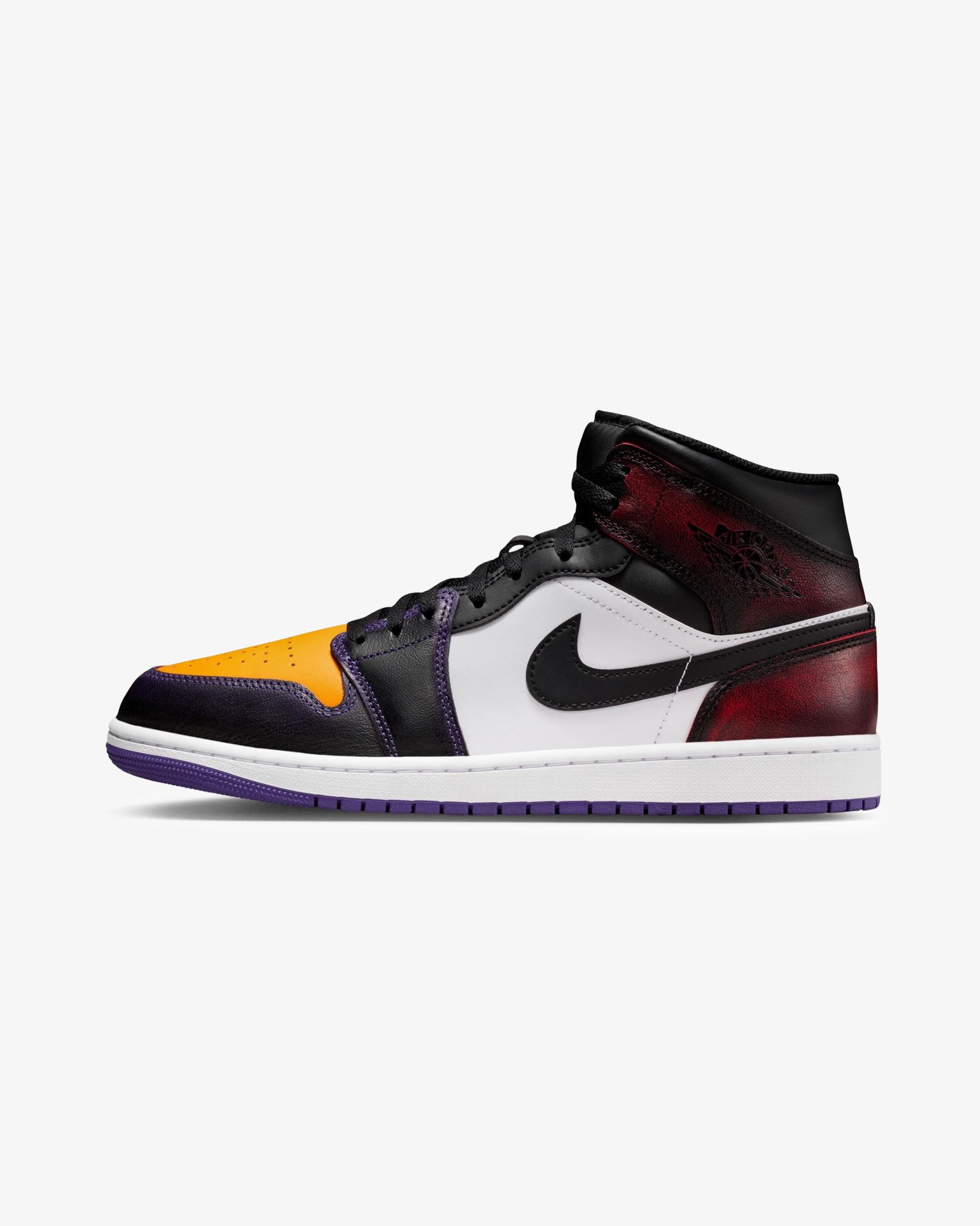 JORDAN AJ 1 MID SE - TRUE RED/BLACK/ WHITE - Image 2