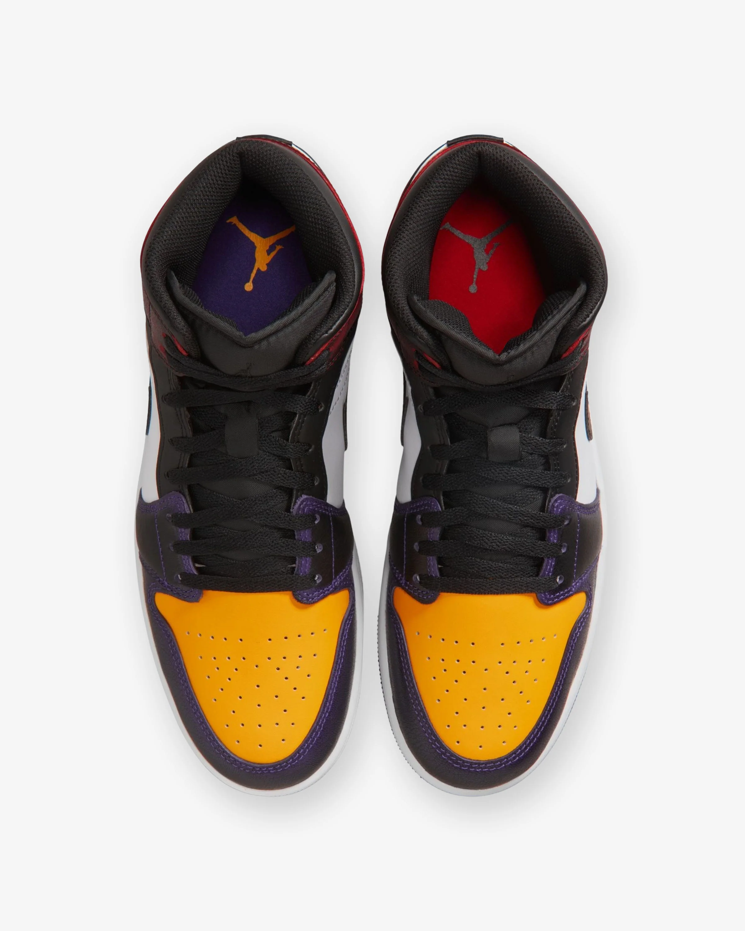 JORDAN AJ 1 MID SE - TRUE RED/BLACK/ WHITE - Image 4
