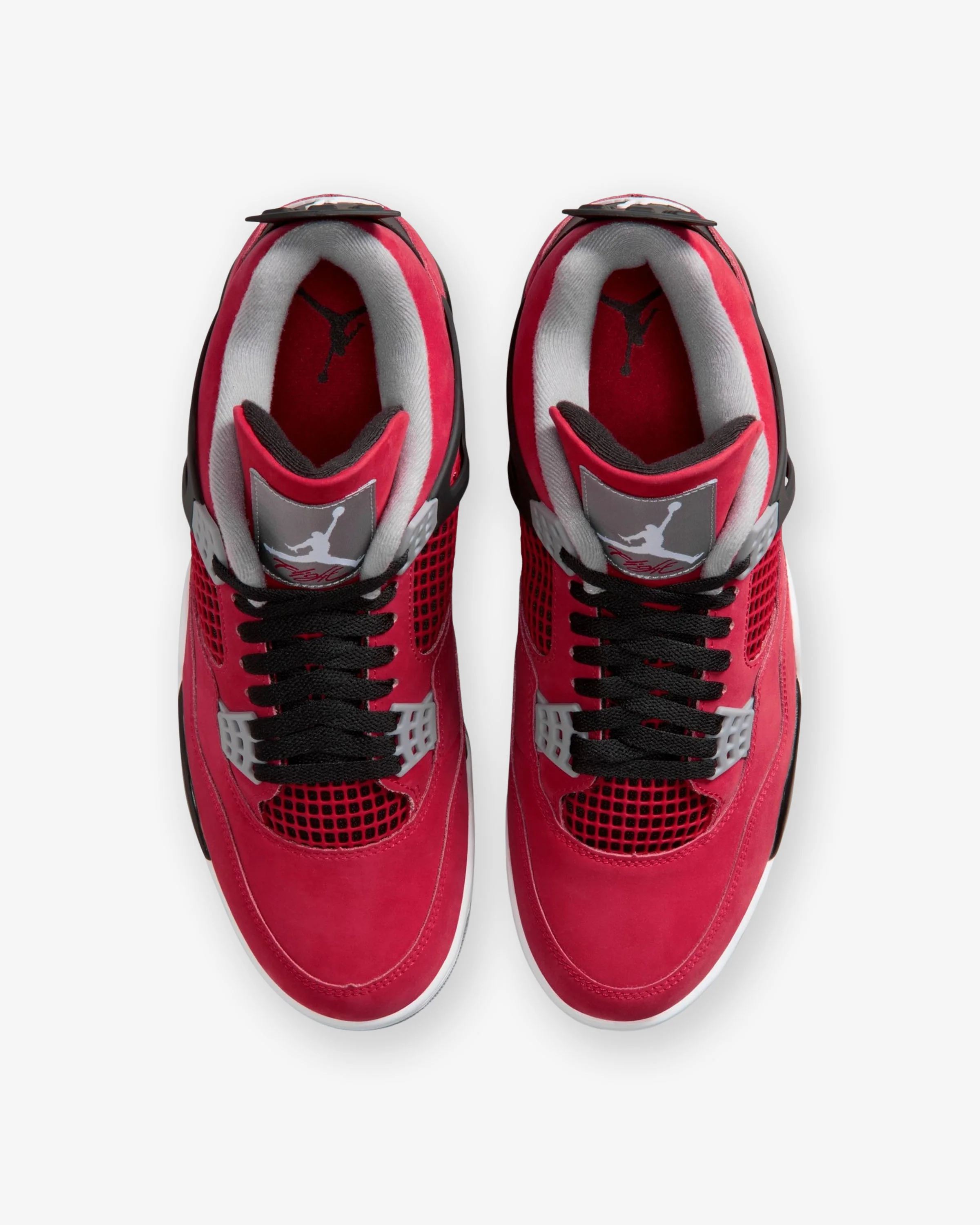 JORDAN AJ 4 RETRO - FIRE RED / WHITE / BLACK / CEMENT GREY - Image 4