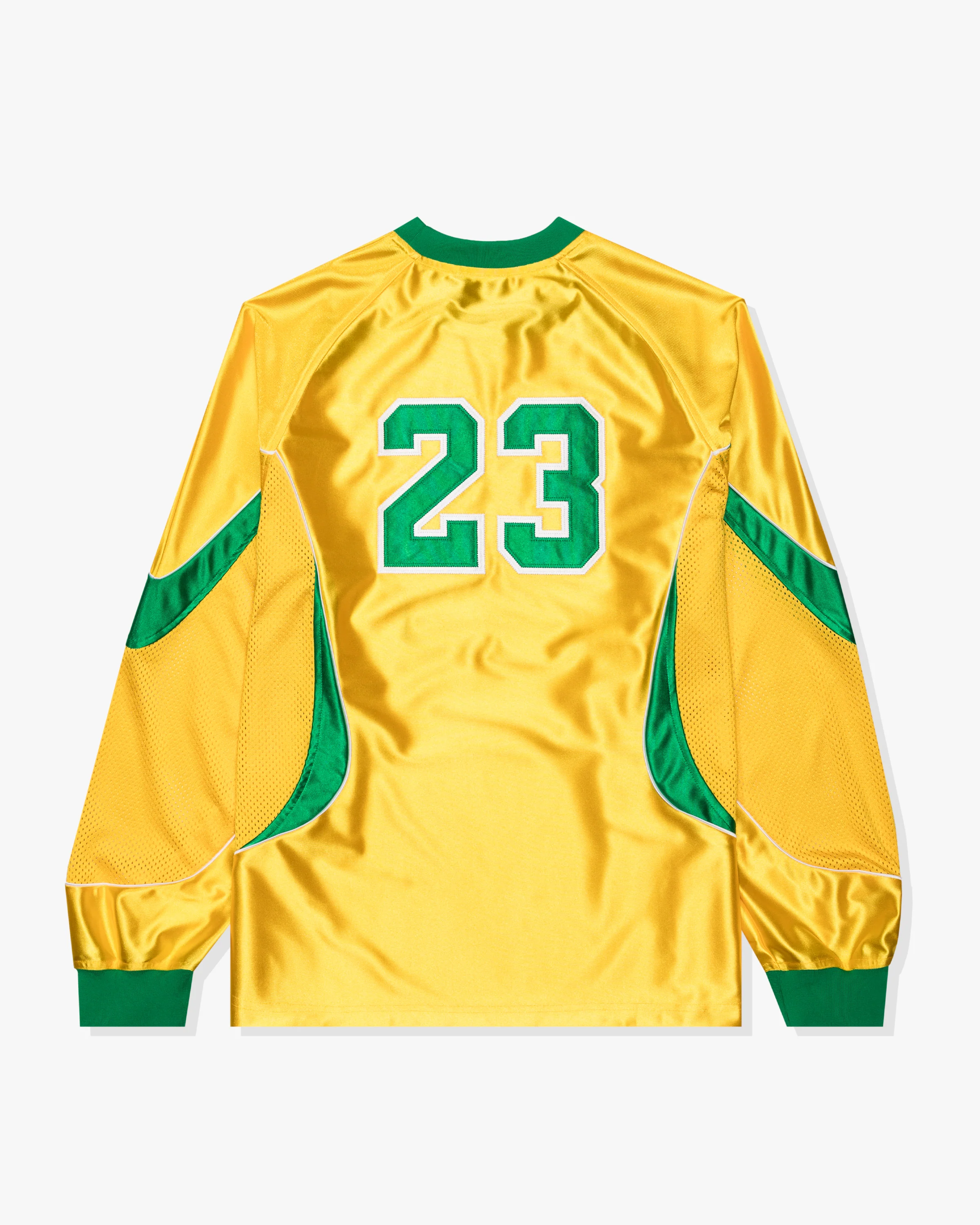 JORDAN GOALIE TOP - VARSITY MAIZE/LUCKY GREEN - Image 2
