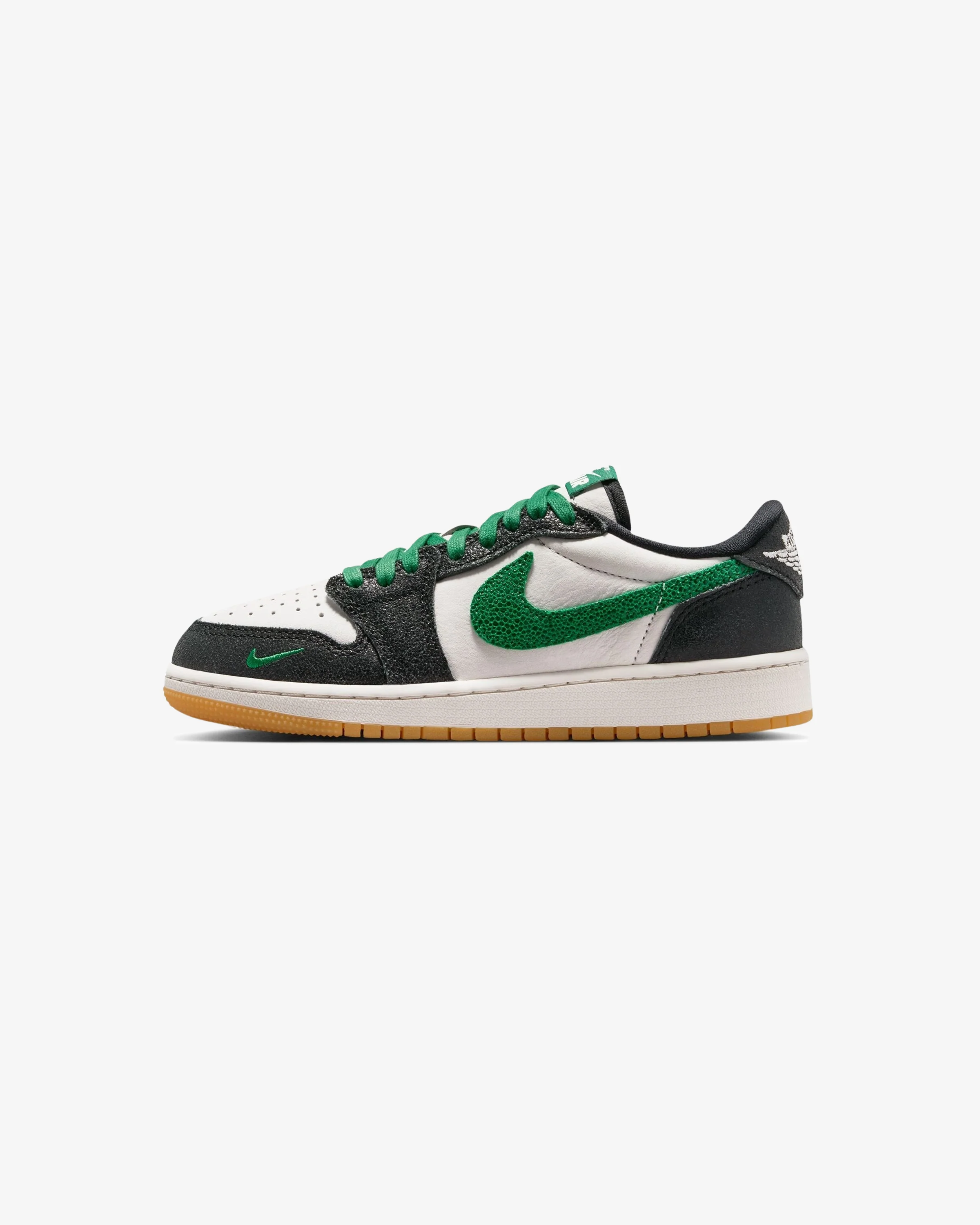 JORDAN GS AJ 1 RETRO LOW - PHANTOM/ PINE GREEN - Image 2