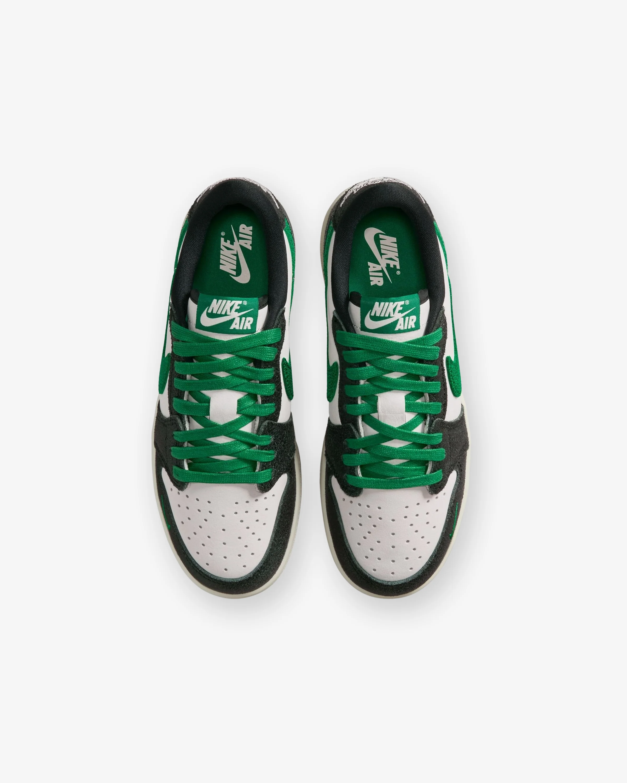 JORDAN GS AJ 1 RETRO LOW - PHANTOM/ PINE GREEN - Image 4