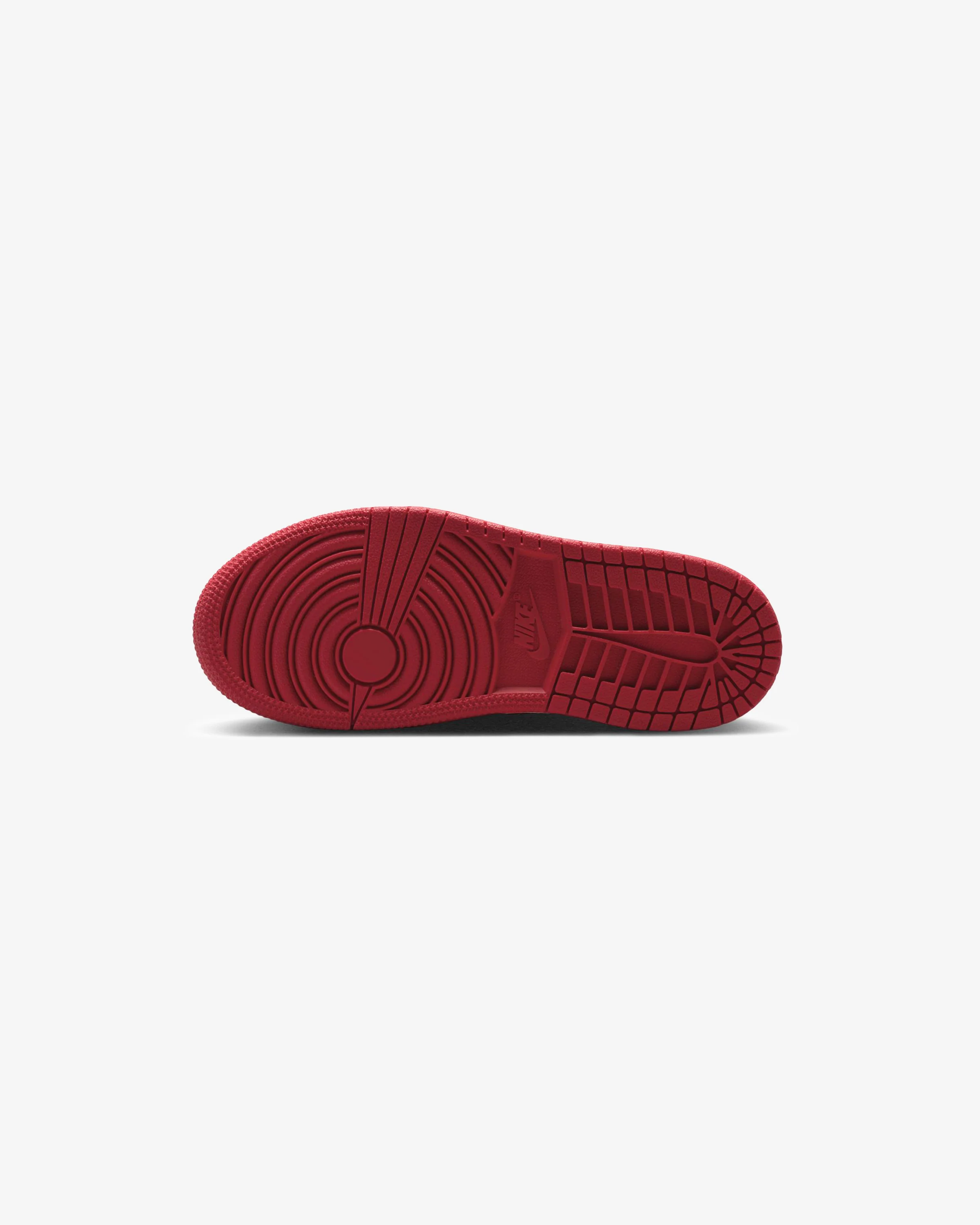 JORDAN PS AJ 1 RETRO LOW OG - BLACK/ VARSITY RED/ SUMMIT WHITE - Image 5