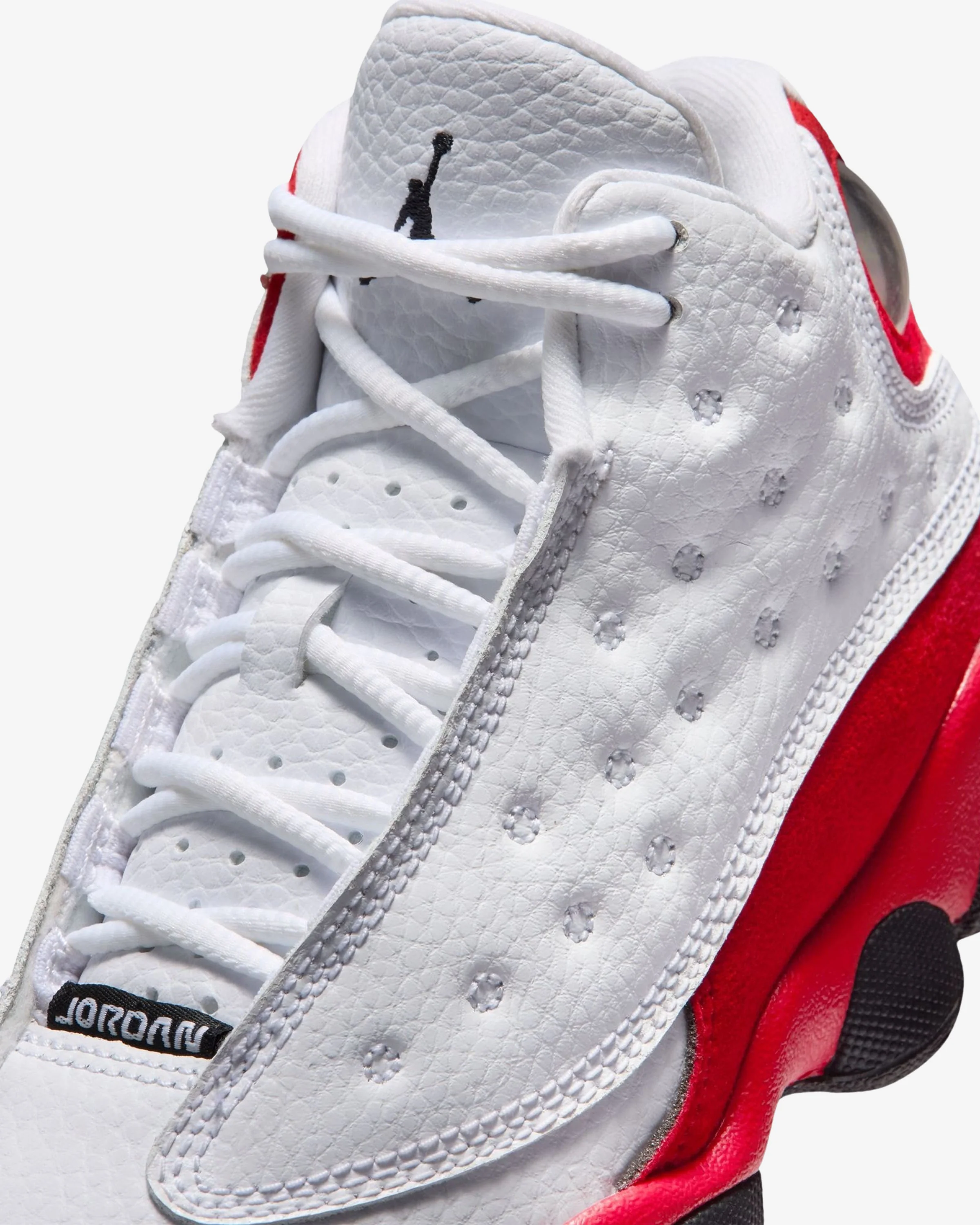 JORDAN PS AJ 13 RETRO - WHITE/BLACK/ TRUE RED - Image 6