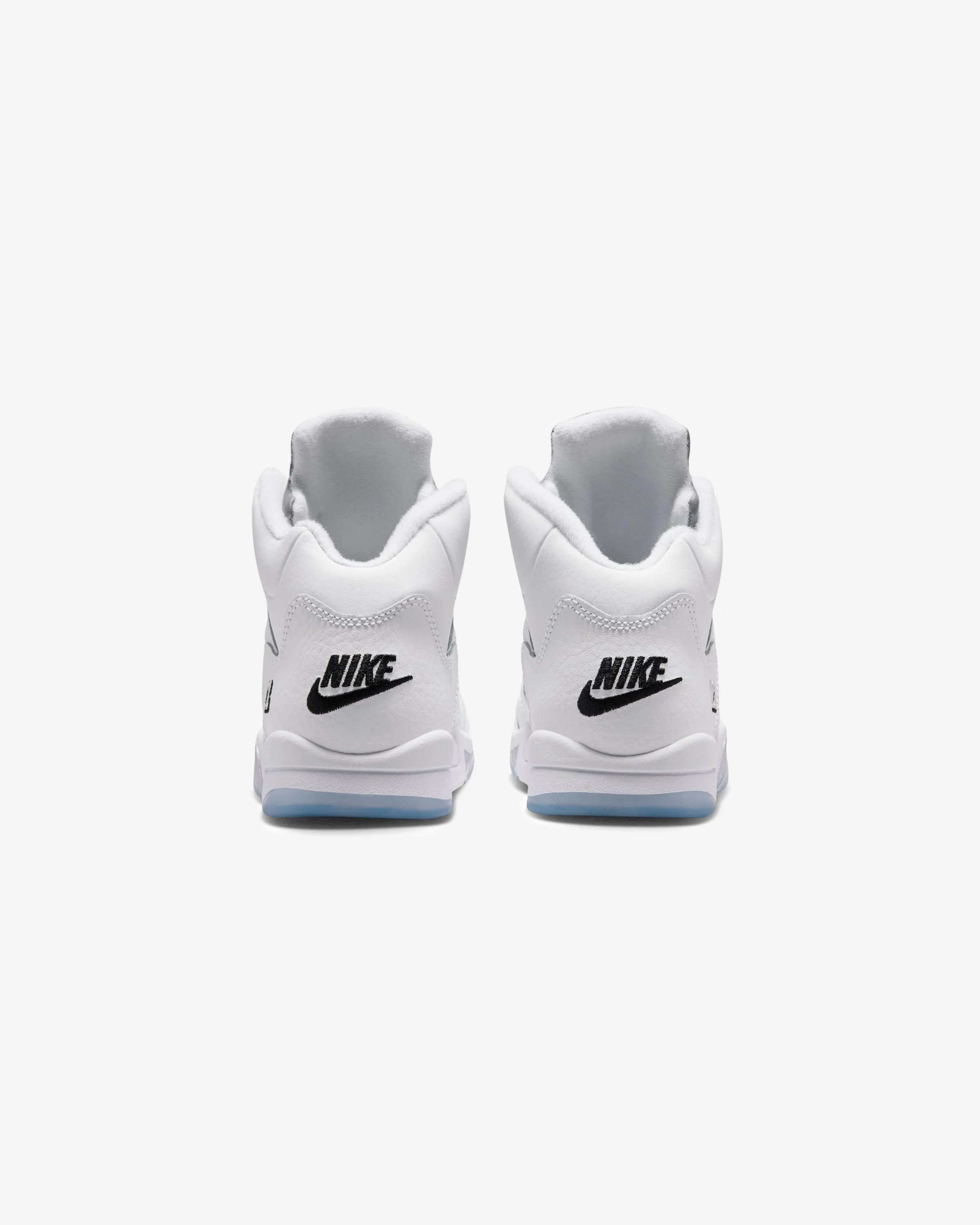 JORDAN PS AJ 5 RETRO - WHITE/ BLACK/ METALLIC SILVER - Image 3