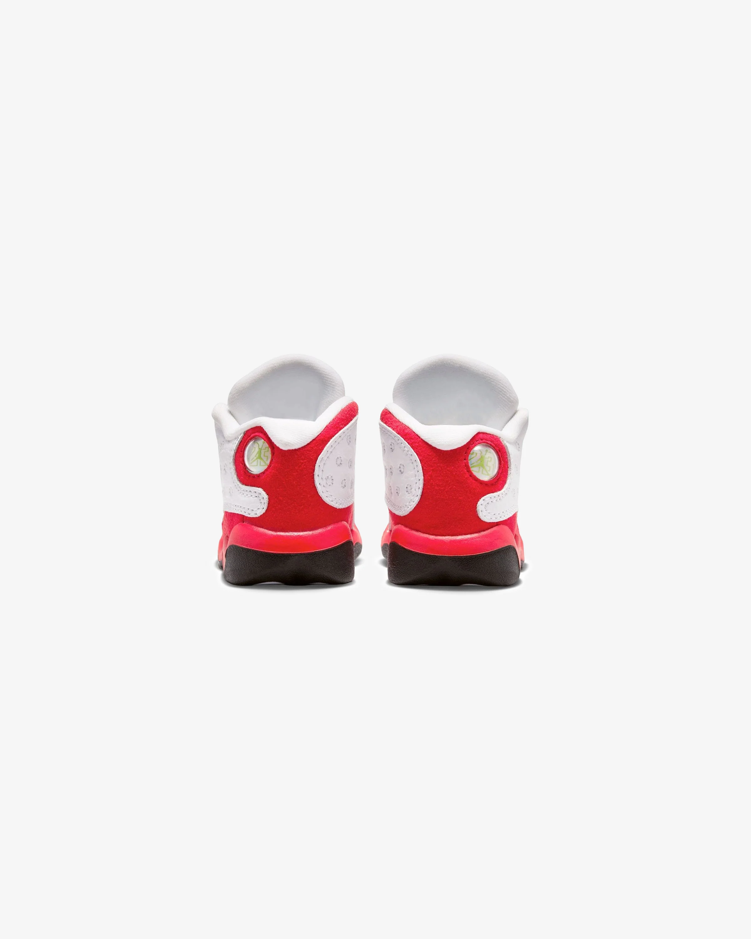 JORDAN TD AJ 13 RETRO - WHITE/BLACK/ TRUE RED - Image 3