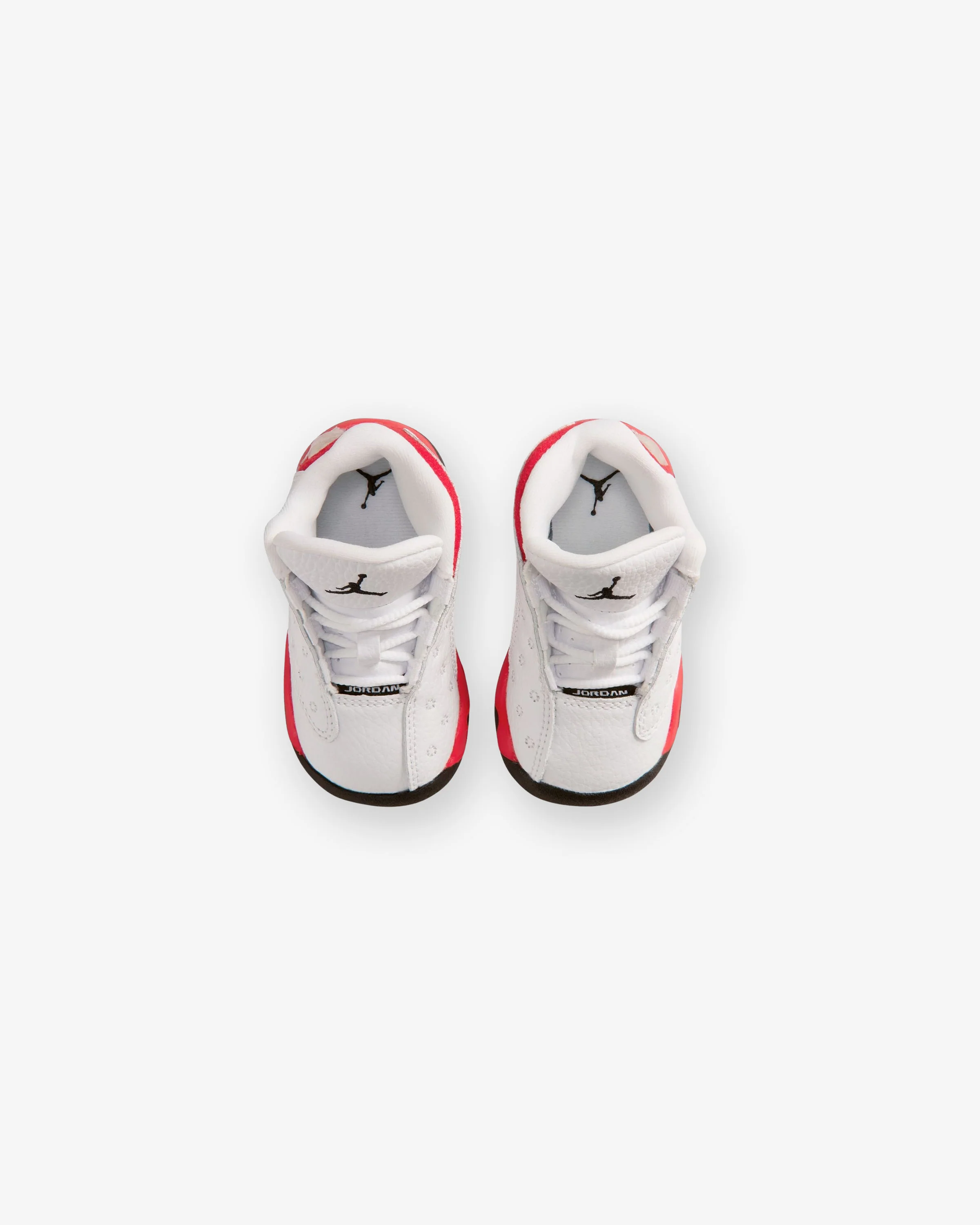 JORDAN TD AJ 13 RETRO - WHITE/BLACK/ TRUE RED - Image 4