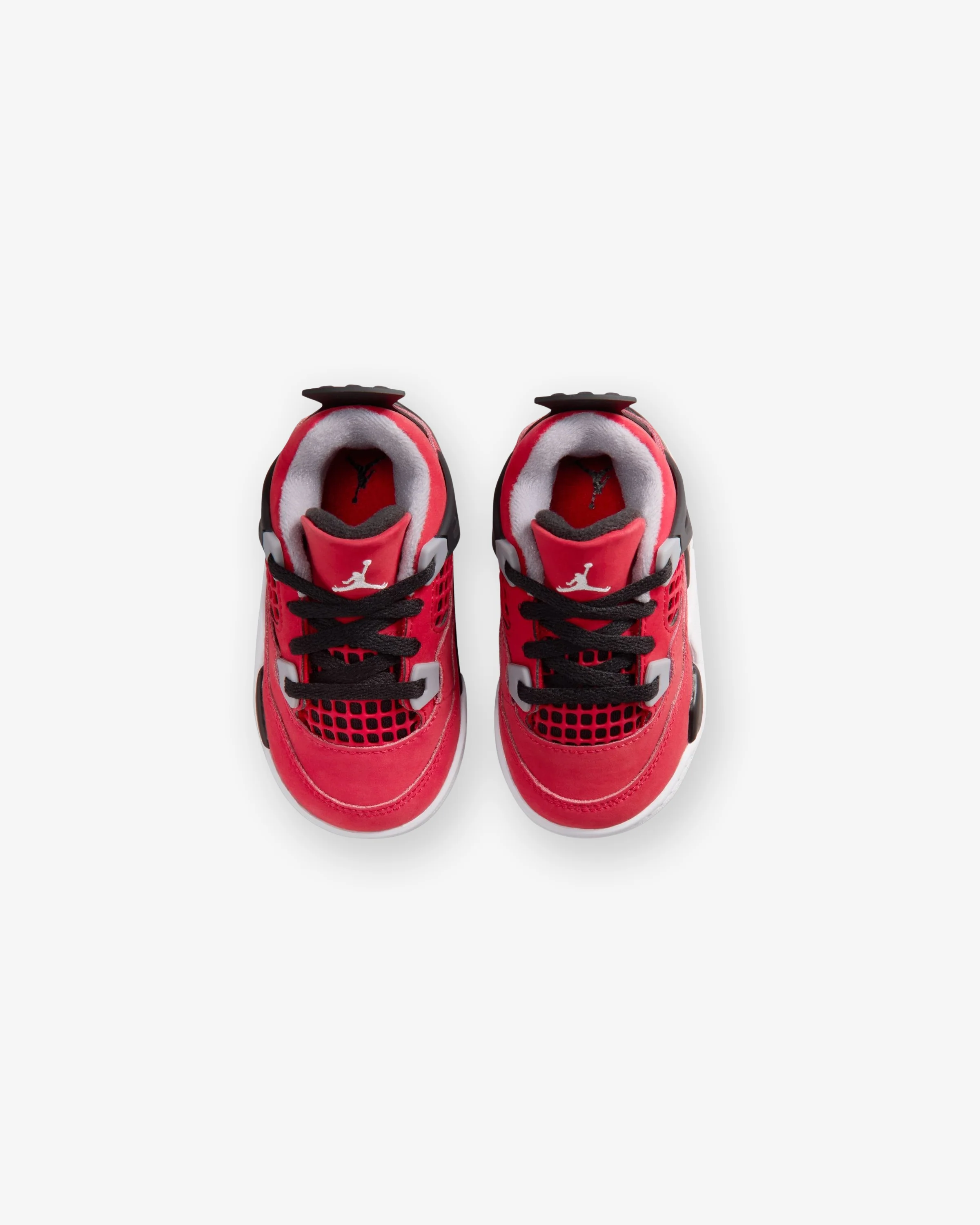 JORDAN TD AJ 4 RETRO - FIRE RED / WHITE / BLACK / CEMENT GREY - Image 4