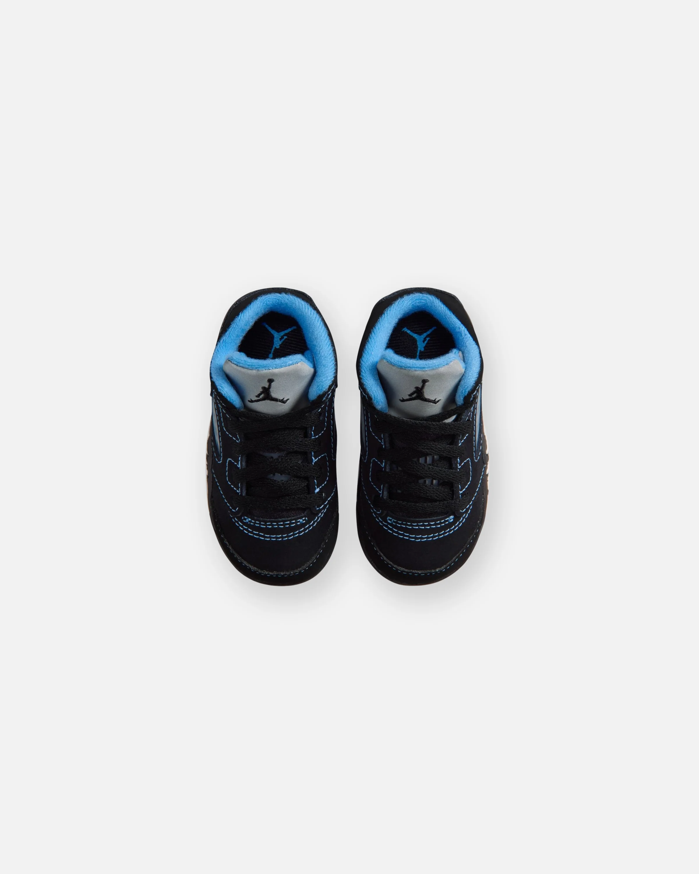 JORDAN TD AJ 5 RETRO - BLACK/ UNIVERSITY BLUE/ WHITE - Image 4