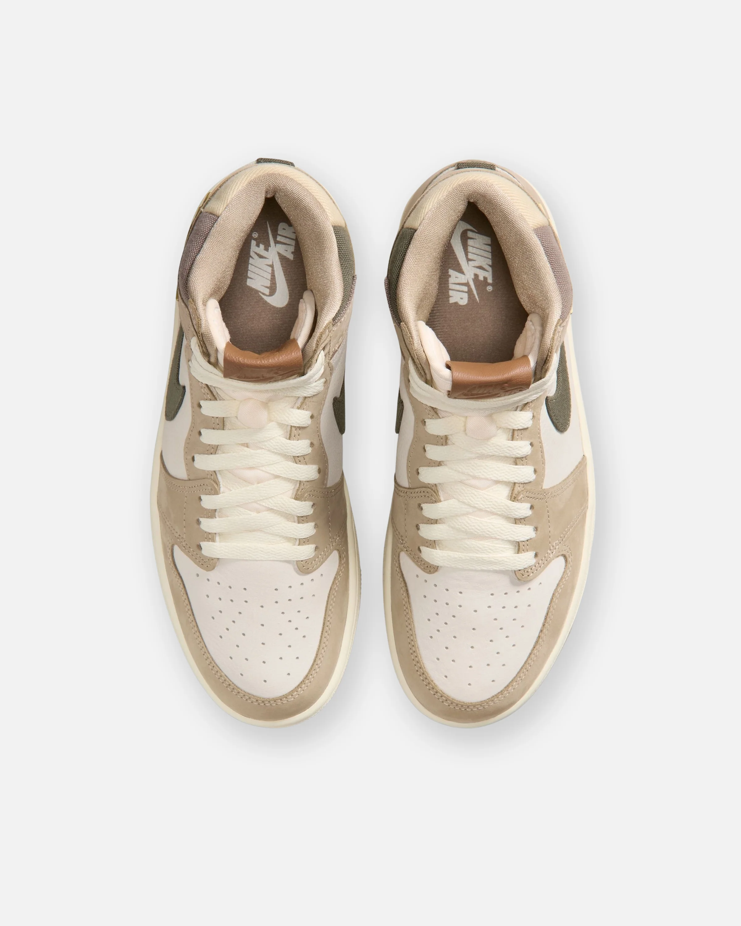 JORDAN WMNS AJ 1 RETRO - KHAKI/ MULTI-COLOR - Image 4