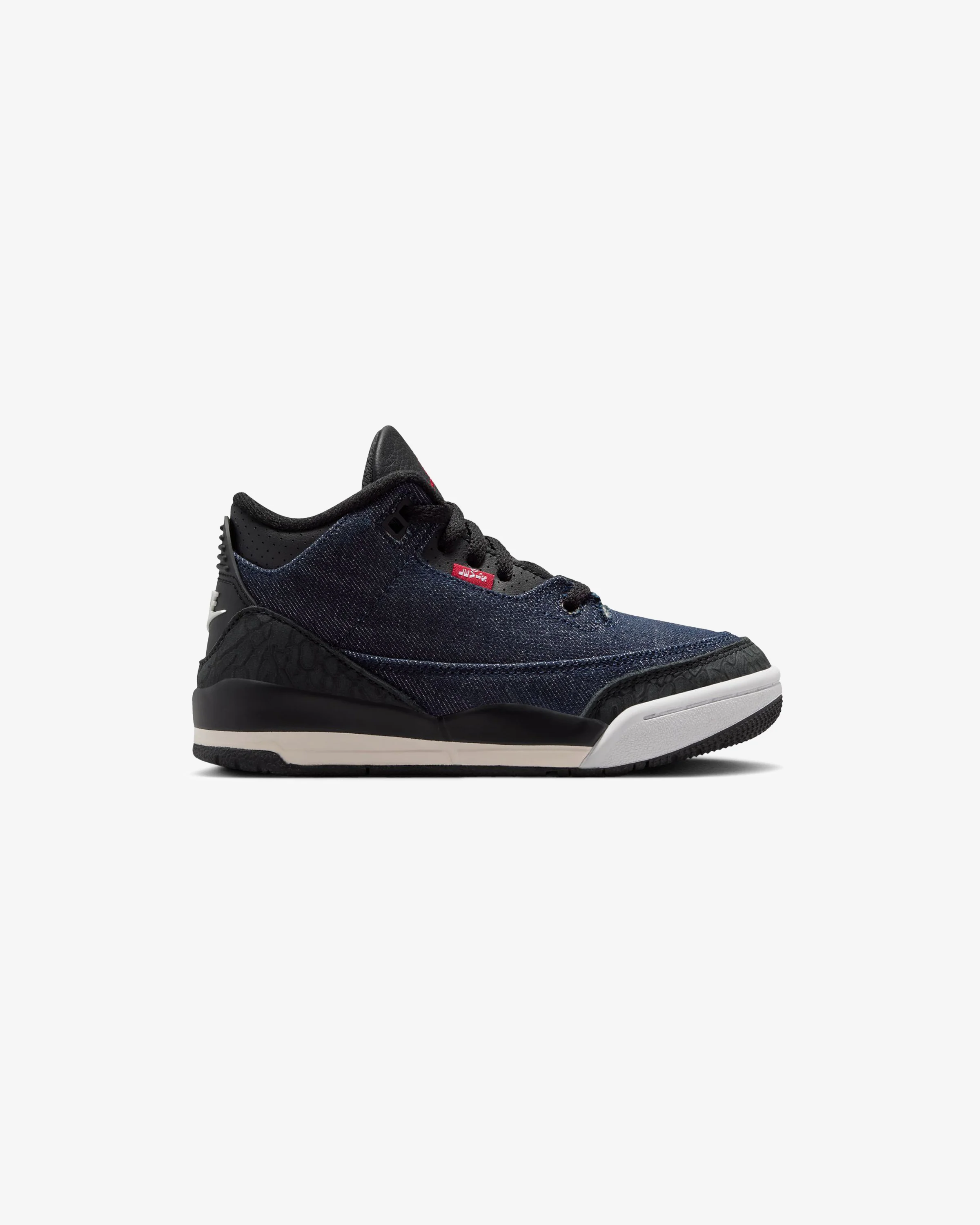 JORDAN X LEVI'S®  PS AJ 3 RETRO - INDIGO/ GYM RED - Image 3