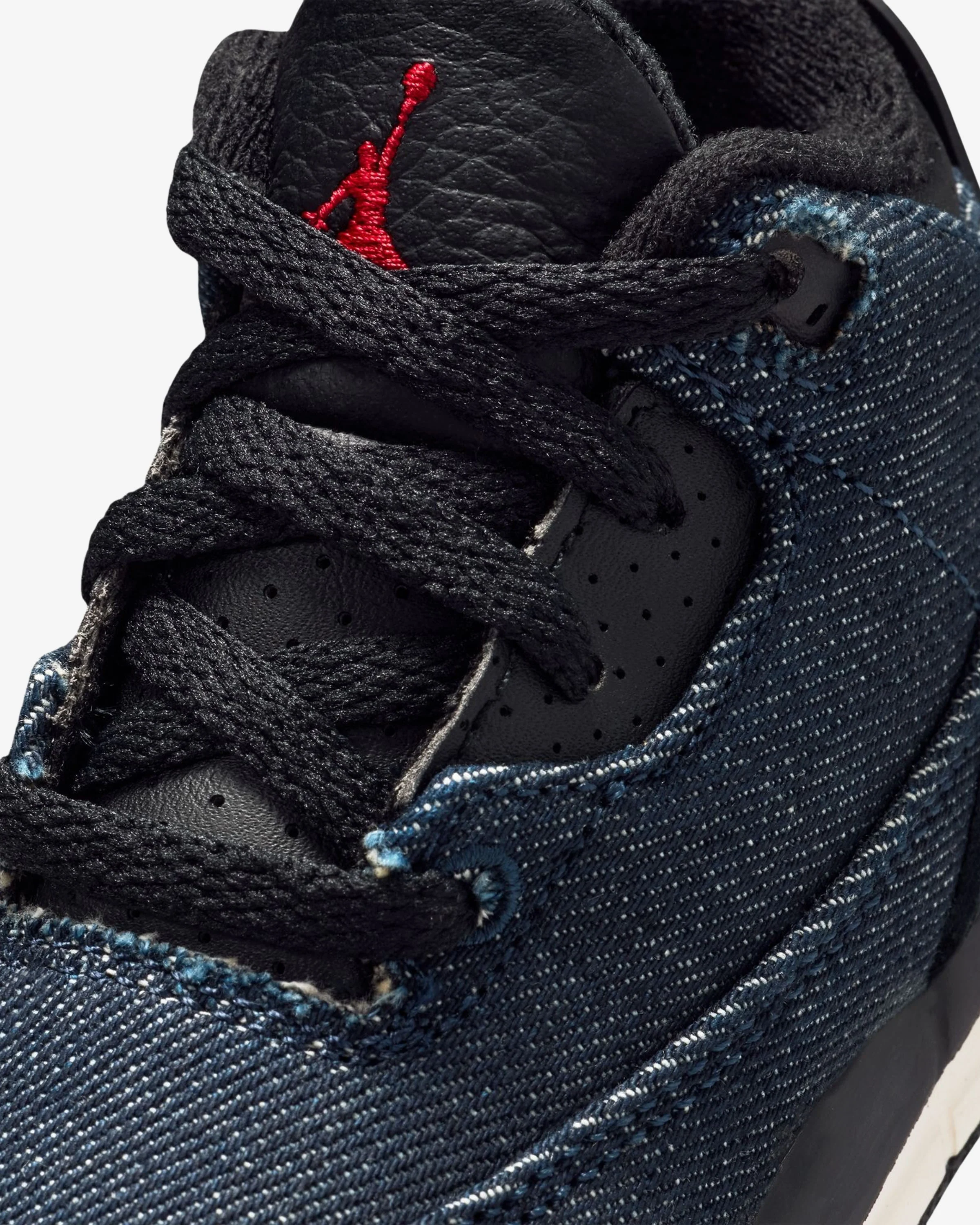 JORDAN X LEVI'S® TD AJ 3 RETRO - INDIGO/ GYM RED - Image 8