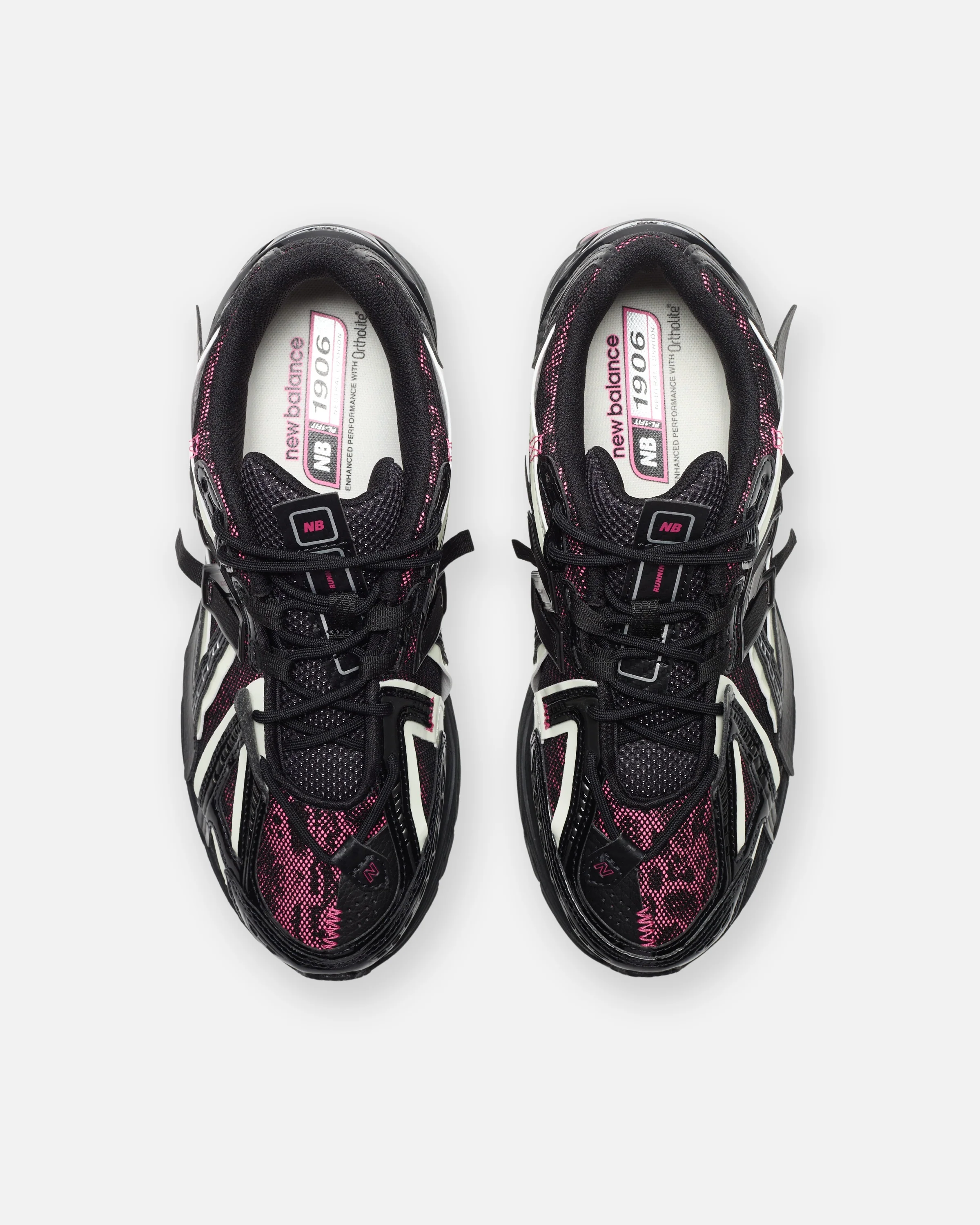 NEW BALANCE 1906 - BLACK/ DRAGONBERRY - Image 4